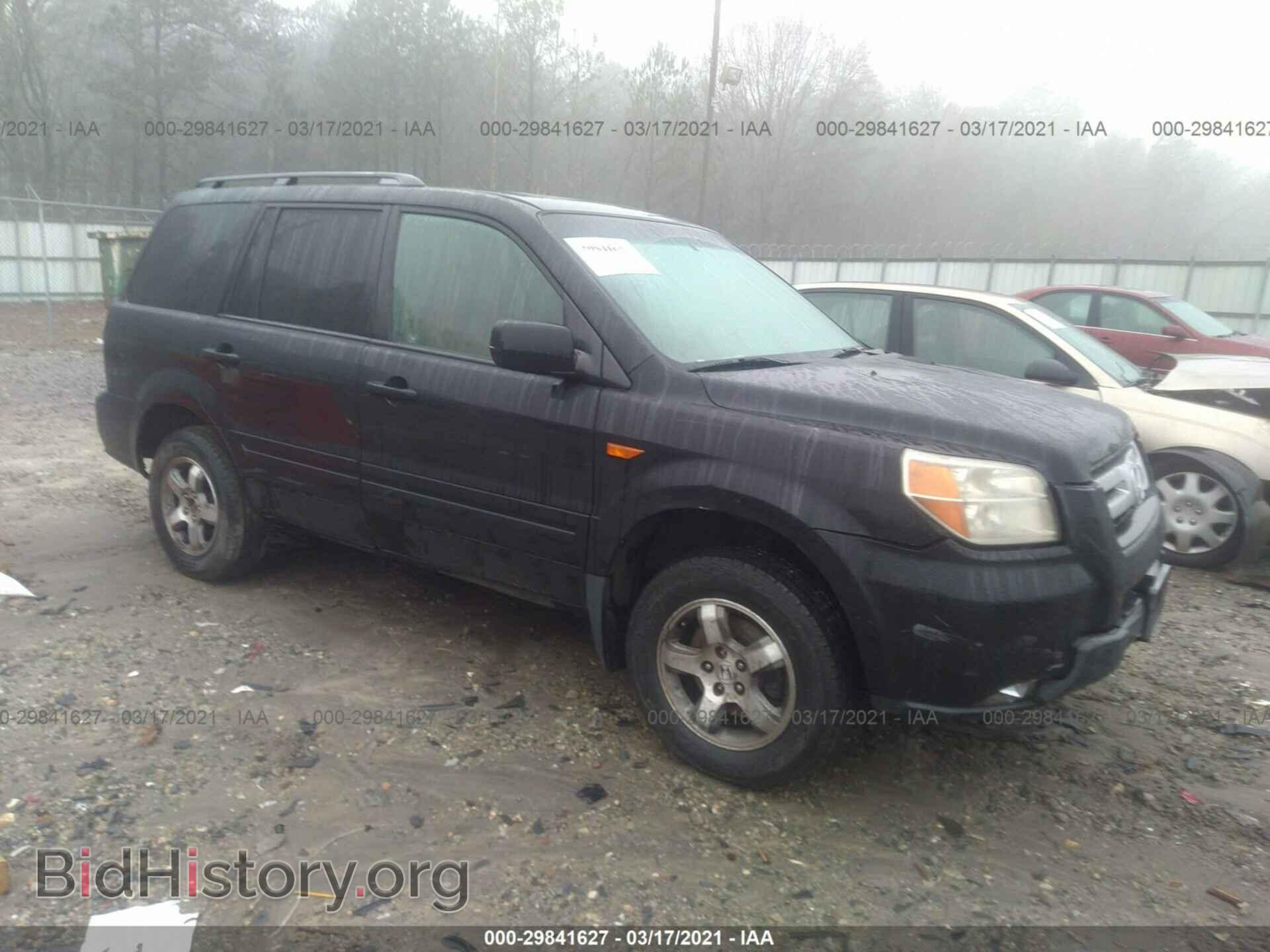 Photo 5FNYF28526B028373 - HONDA PILOT 2006