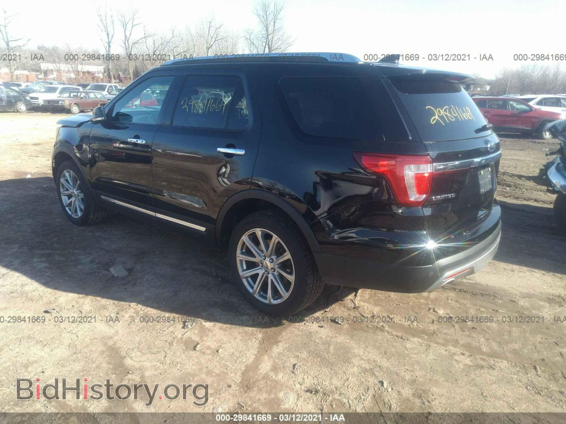 2017 FORD EXPLORER - VIN: 1FM5K8F83HGB53076 - Фото 3