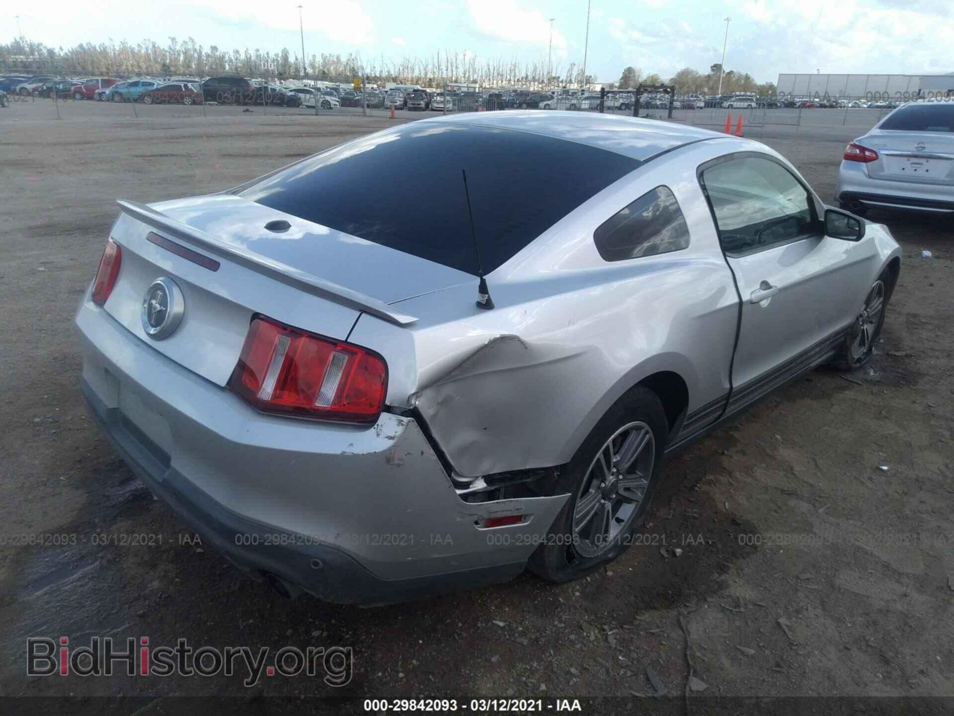 2012 FORD MUSTANG - VIN: 1ZVBP8AM6C5221904 - Фото 4