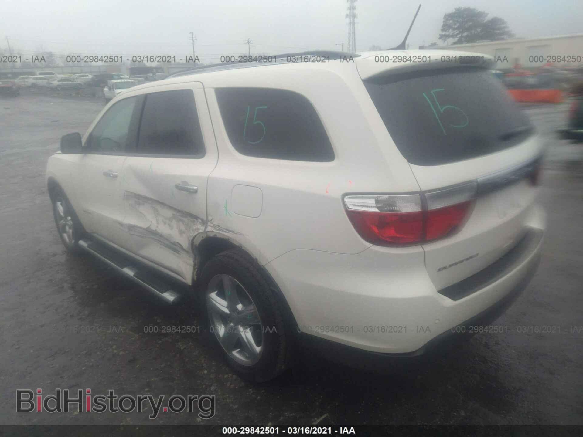 2011 DODGE DURANGO - VIN: 1D4RD5GG6BC653190 - Фото 3