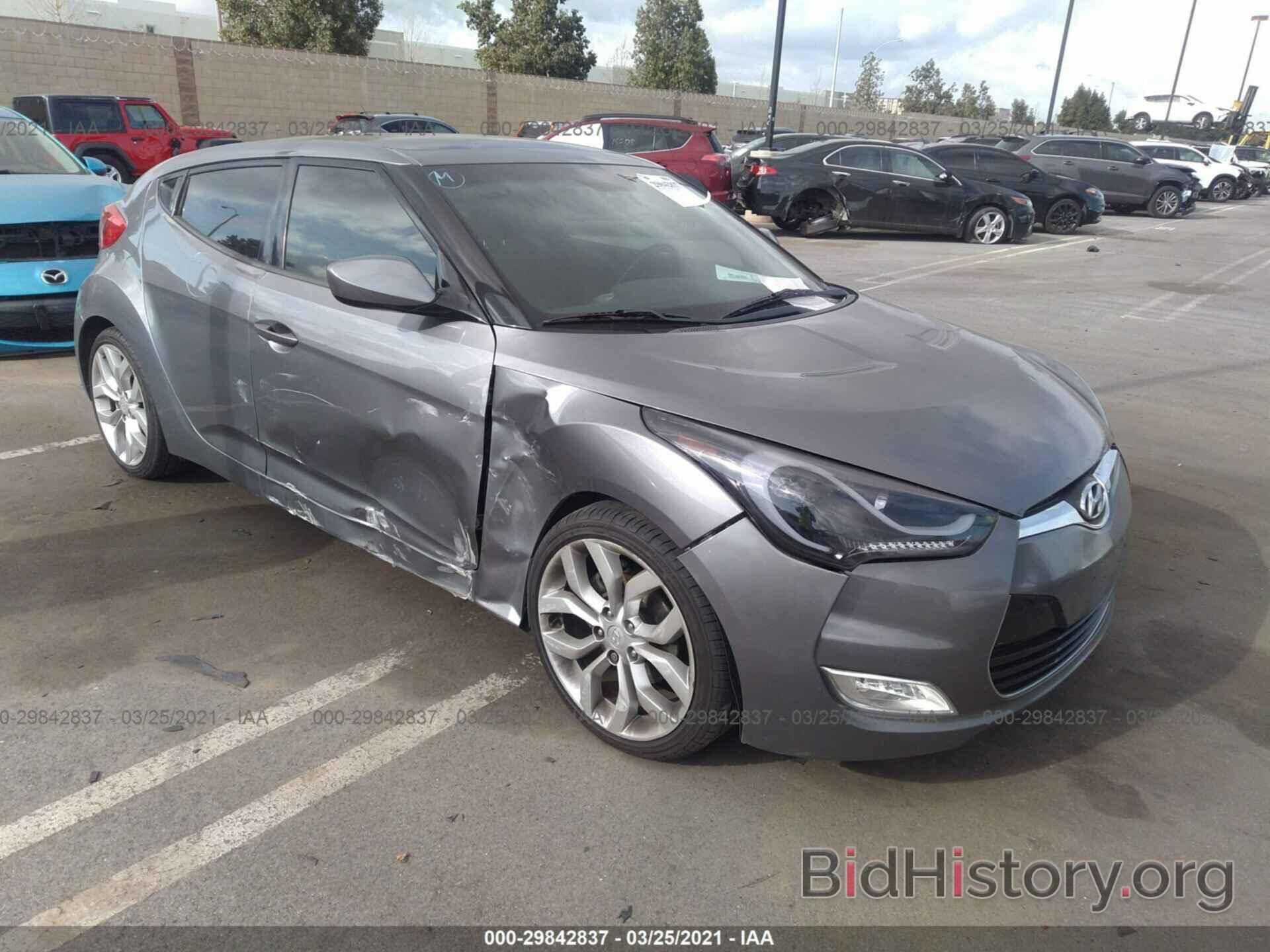 Фотография KMHTC6AD8CU067849 - HYUNDAI VELOSTER 2012