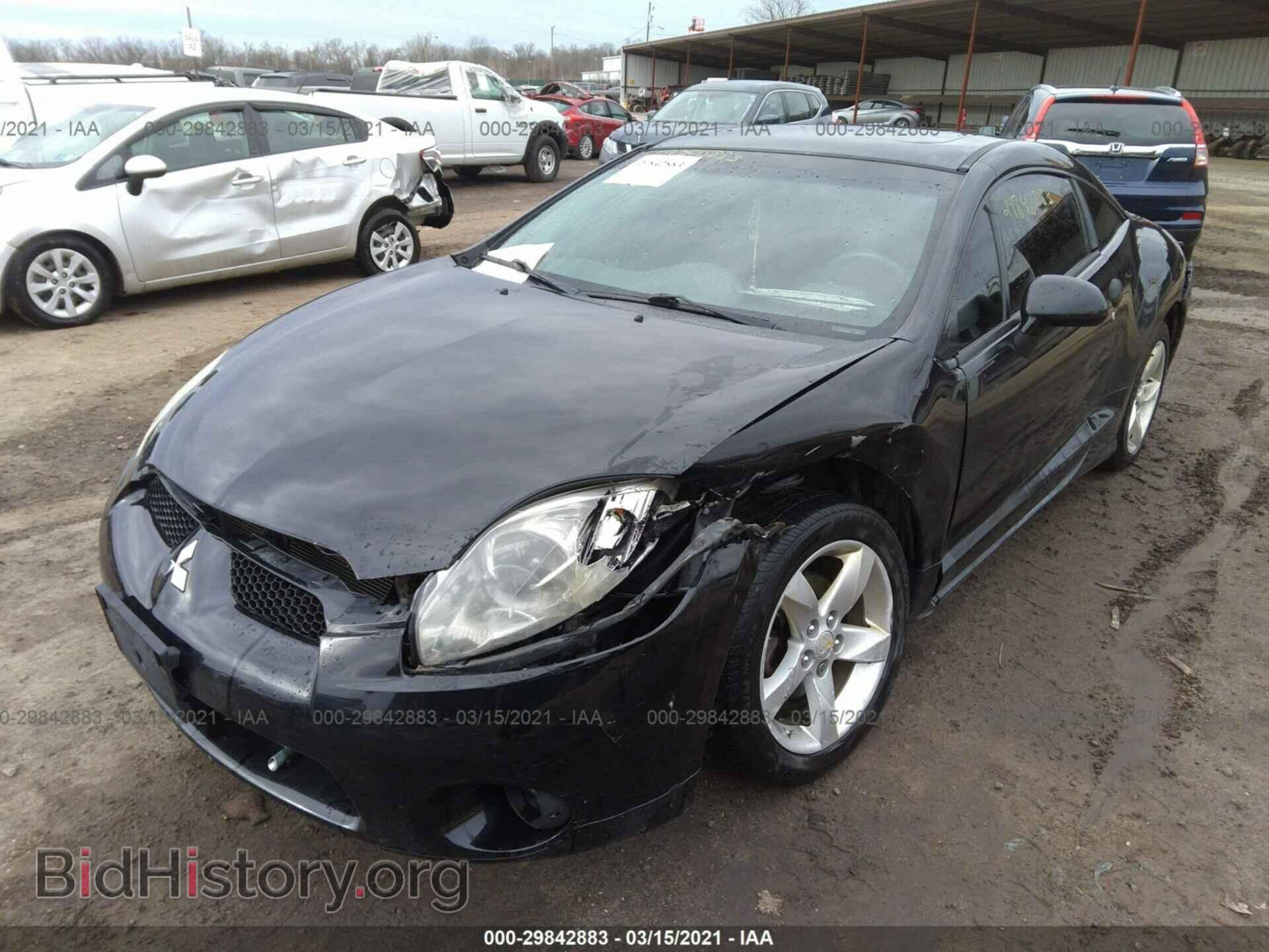 2008 MITSUBISHI ECLIPSE - VIN: 4A3AK24F38E005830 - Фото 2