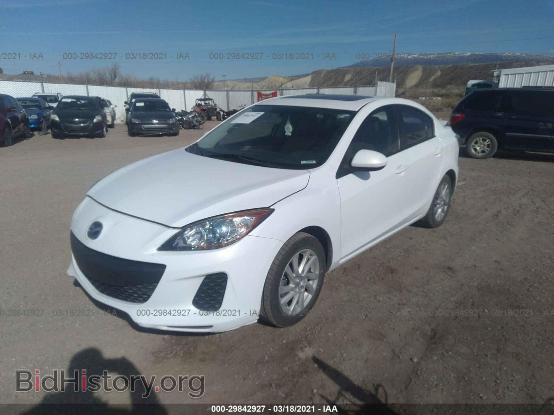 2012 MAZDA MAZDA3 - VIN: JM1BL1V80C1656217 - Фото 2