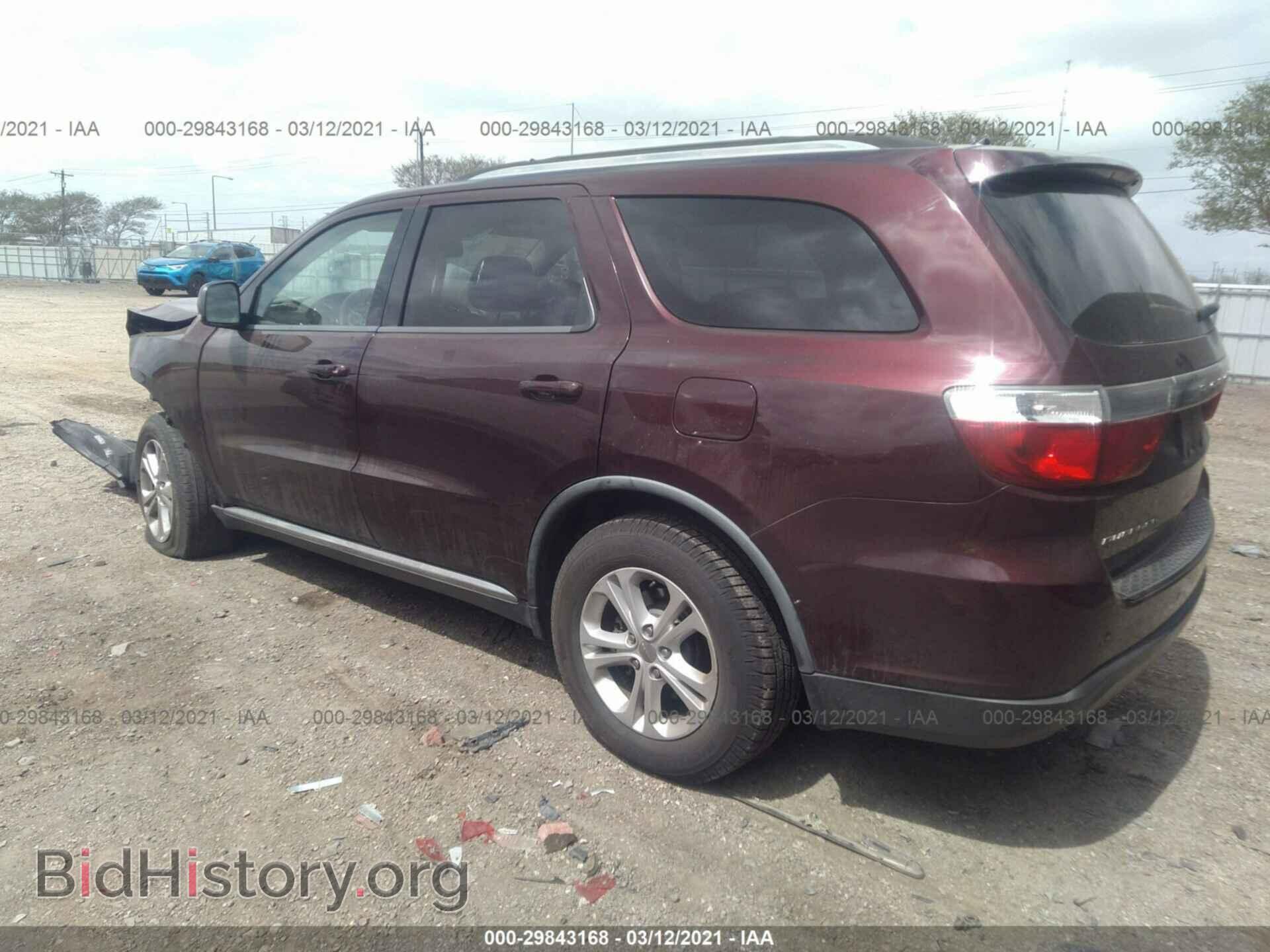 2012 DODGE DURANGO - VIN: 1C4RDHDG4CC144395 - Фото 3