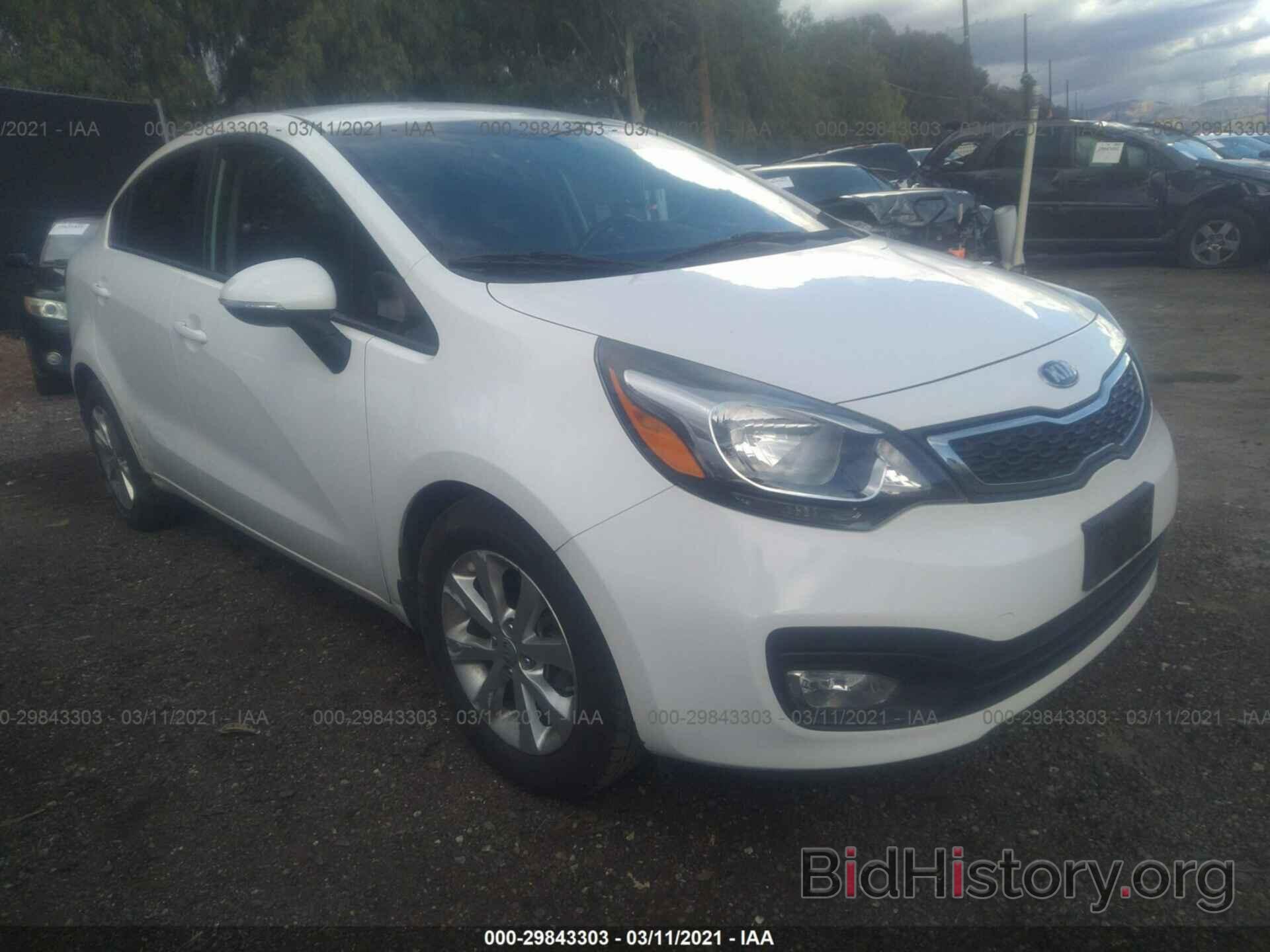 Photo KNADN4A3XE6398435 - KIA RIO 2014