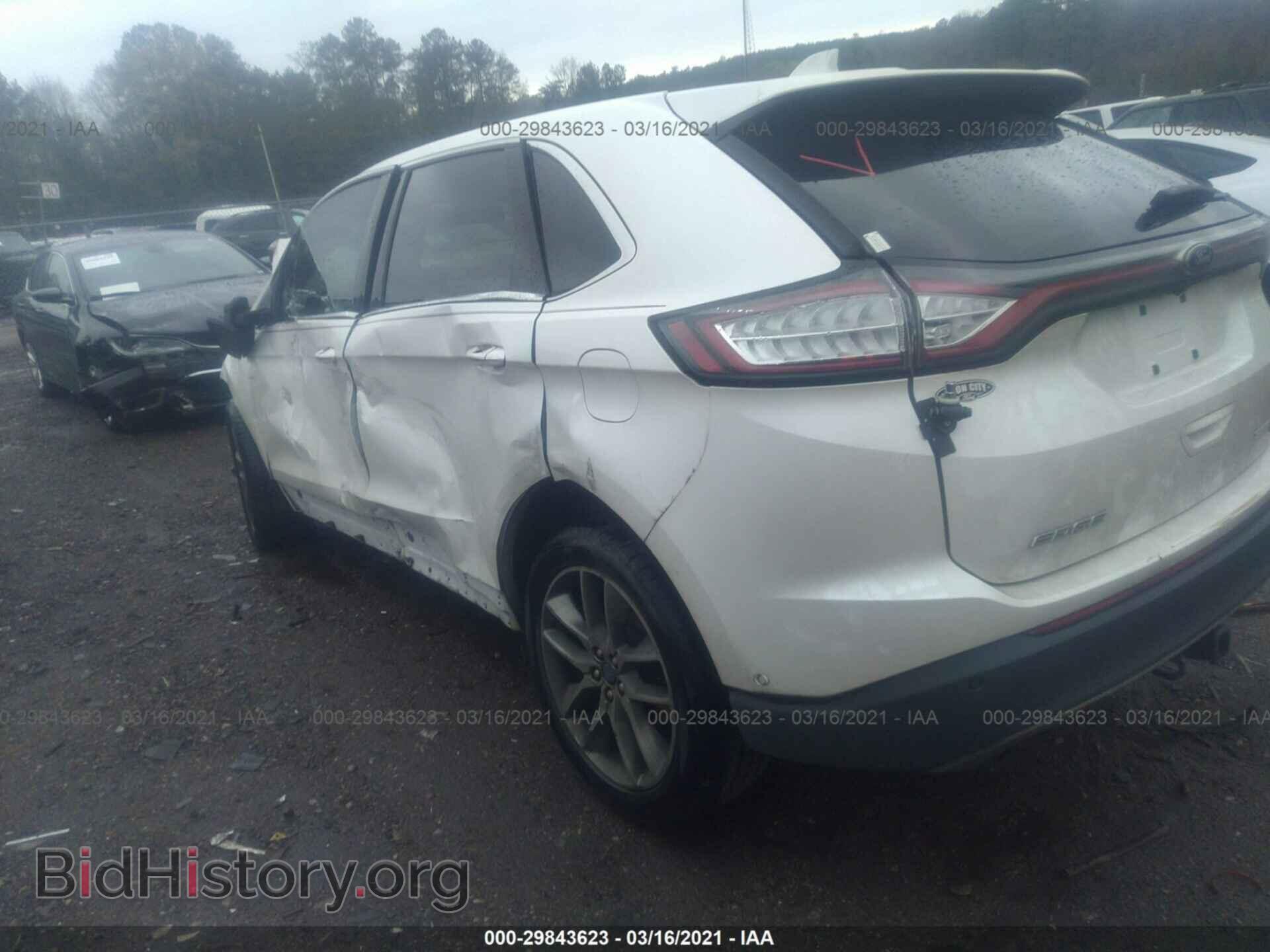 2015 FORD EDGE - VIN: 2FMPK4K94FBC09577 - Фото 3