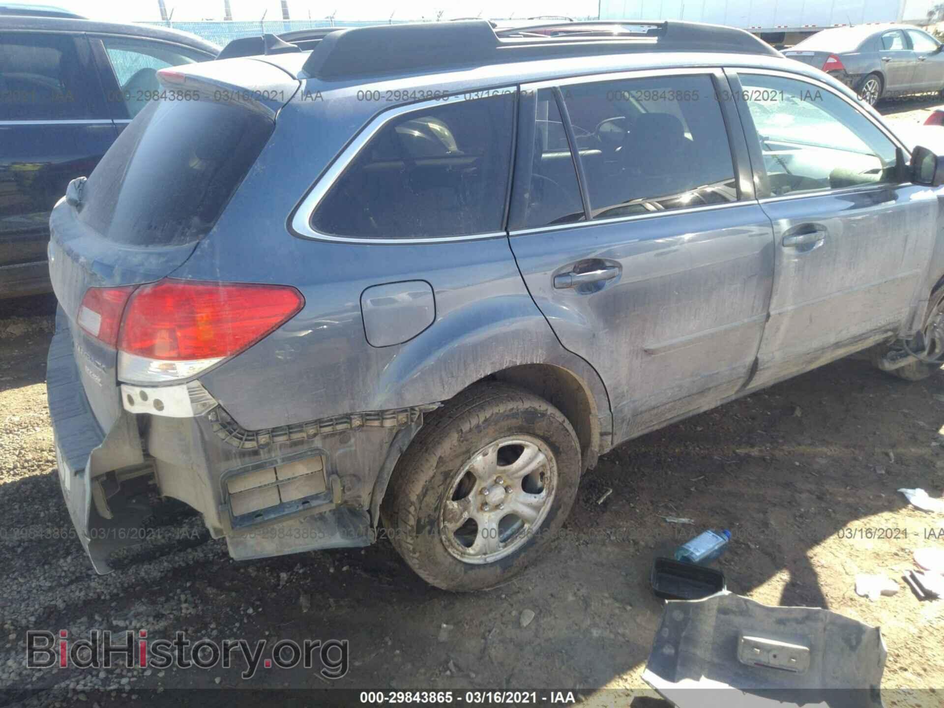 2014 SUBARU OUTBACK - VIN: 4S4BRBLC3E3254576 - Фото 4