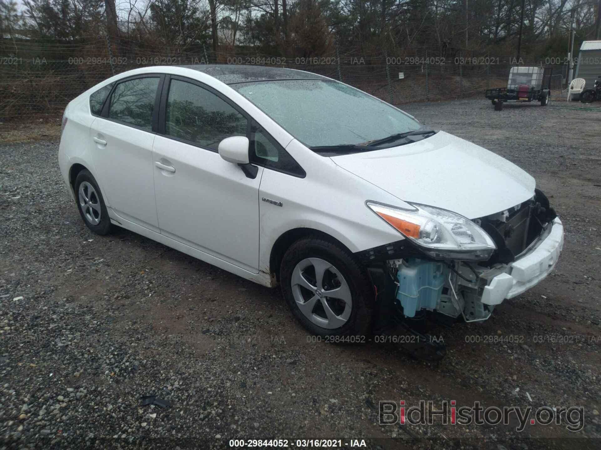 Photo JTDKN3DU9C5376034 - TOYOTA PRIUS 2012