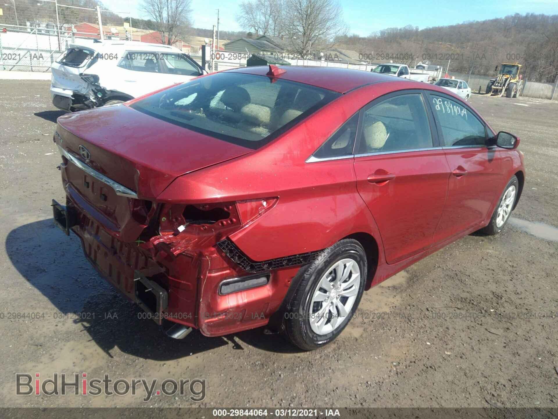 2012 HYUNDAI SONATA - VIN: 5NPEB4AC1CH492951 - Фото 4