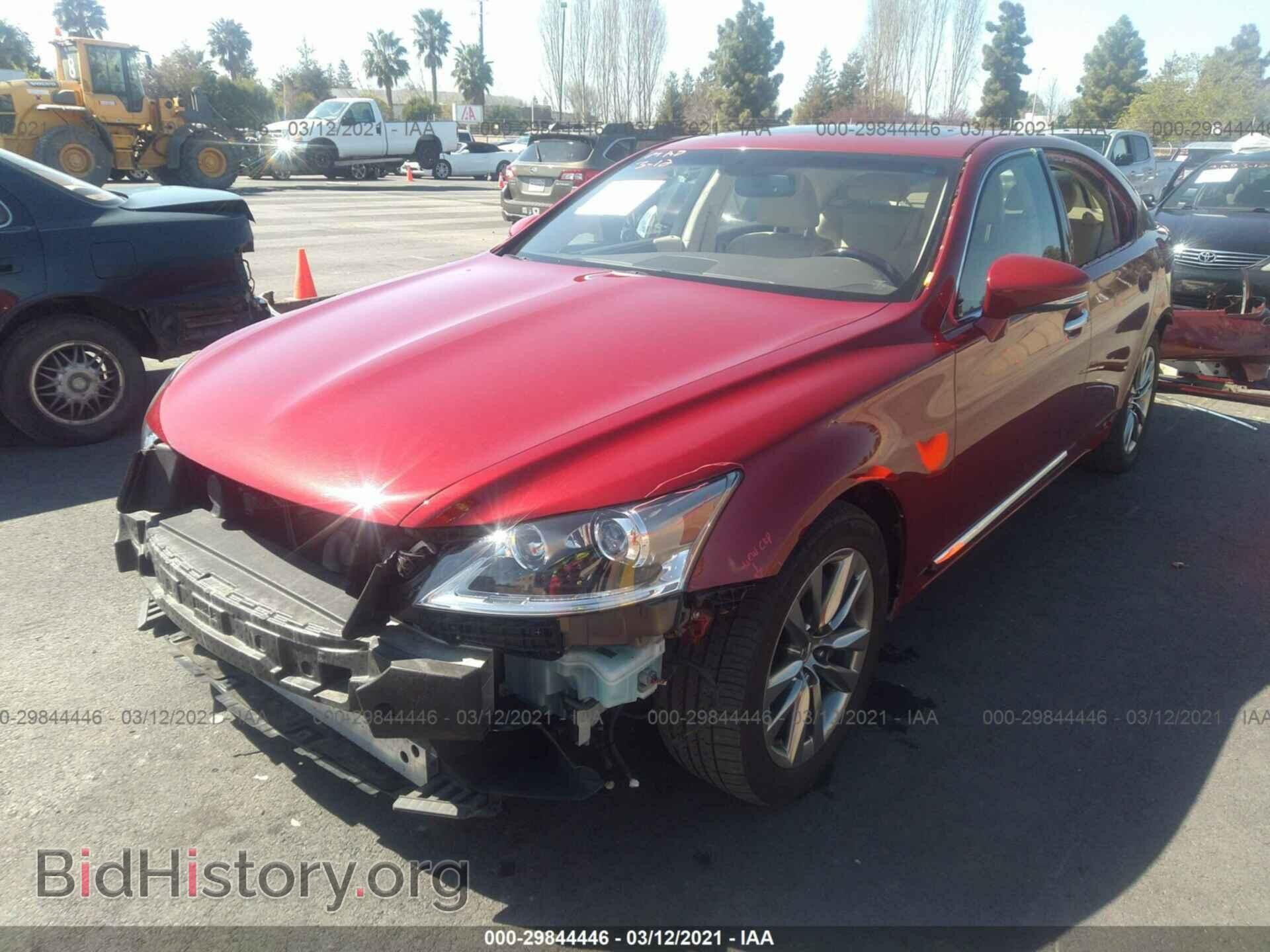 2013 LEXUS LS 460 - VIN: JTHBL5EF9D5121854 - Фото 2
