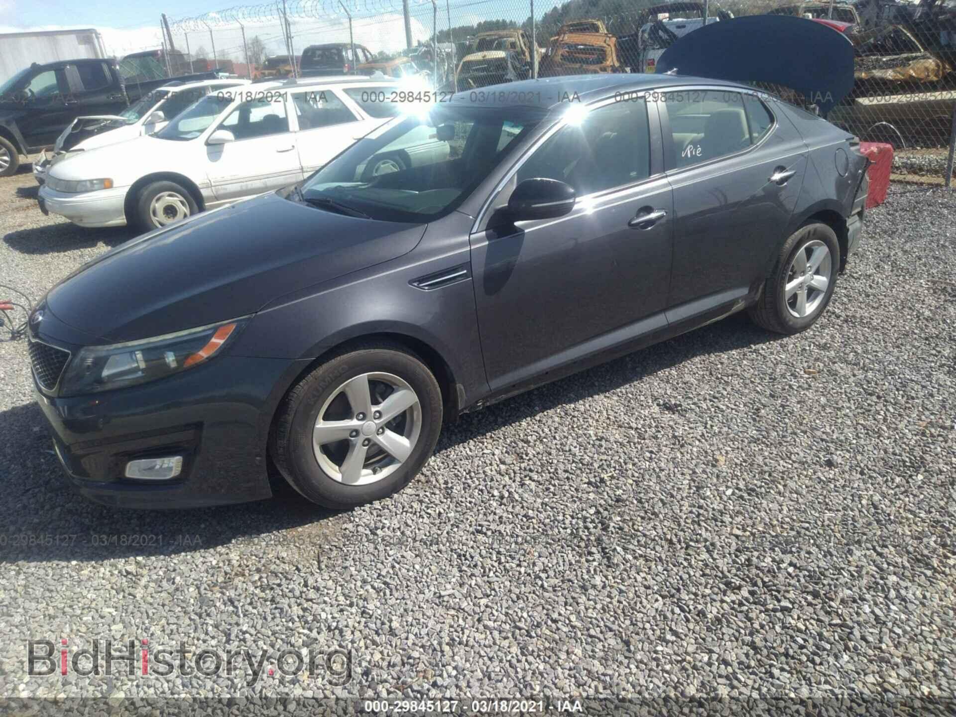 2015 KIA OPTIMA - VIN: 5XXGM4A72FG467403 - Фото 2