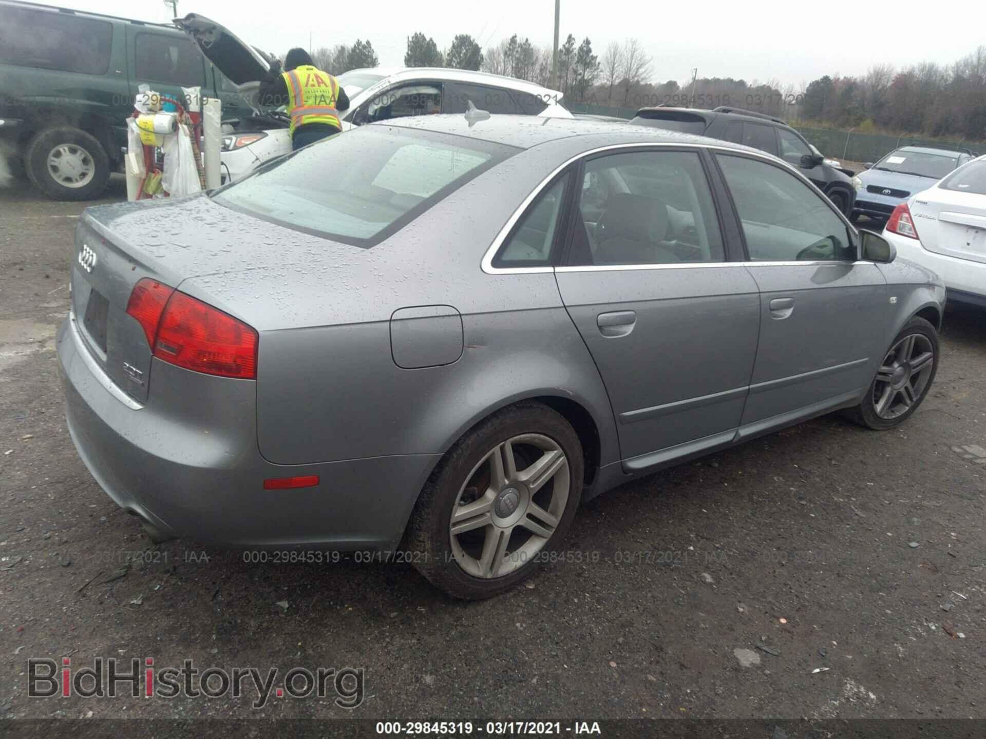 2008 AUDI A4 - VIN: WAUDF78EX8A100554 - Фото 4