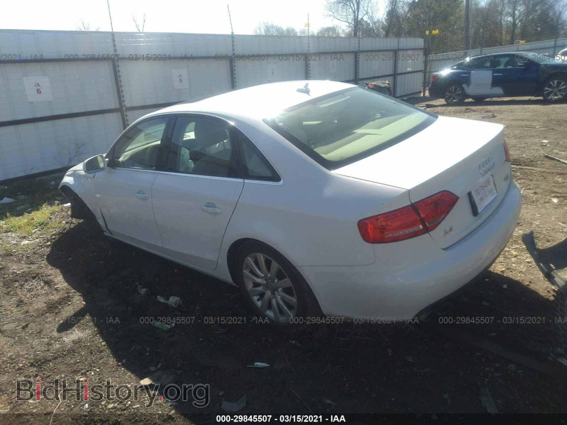 2012 AUDI A4 - VIN: WAUDFAFL5CN021339 - Photo 3