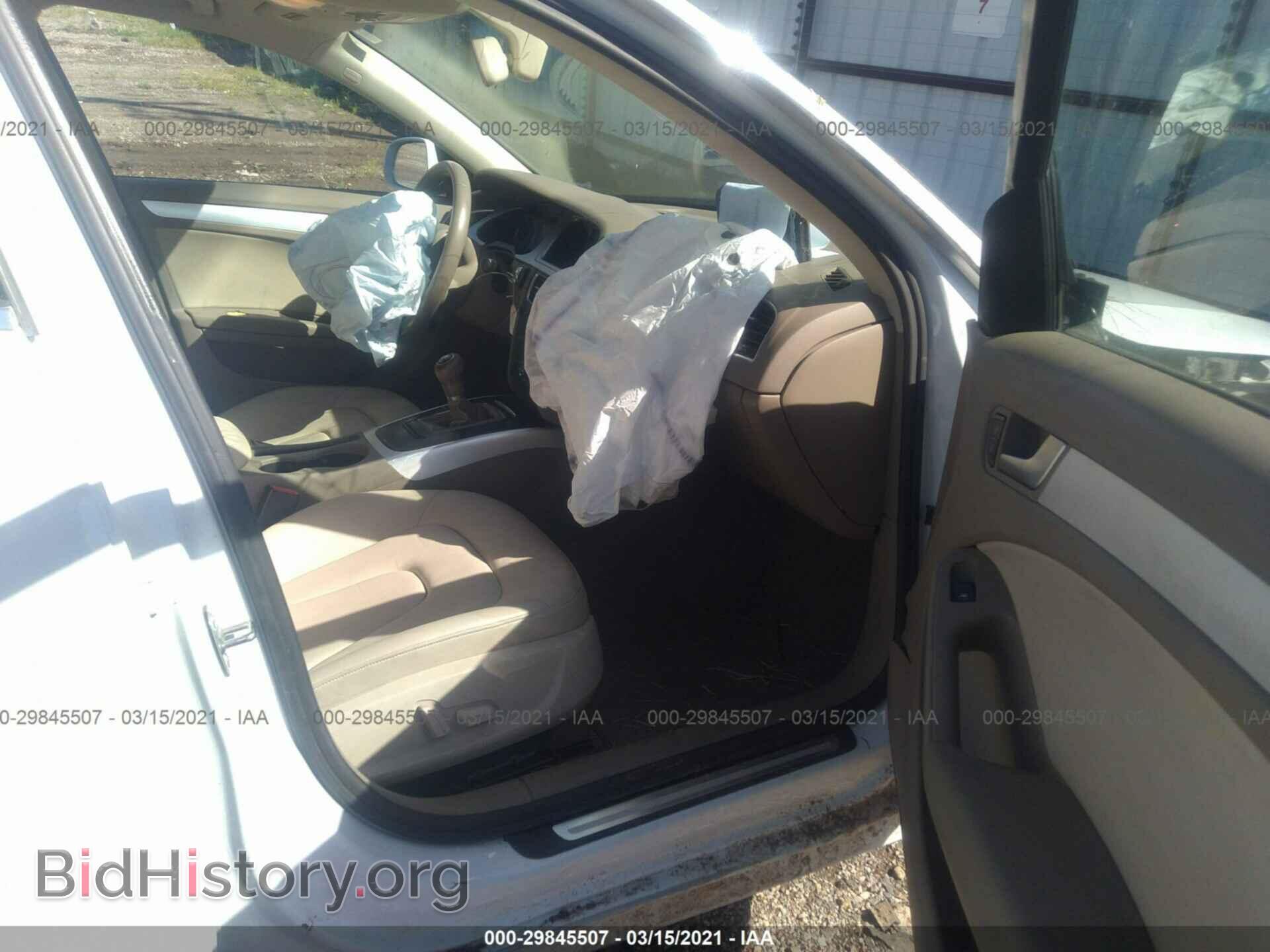 2012 AUDI A4 - VIN: WAUDFAFL5CN021339 - Photo 5