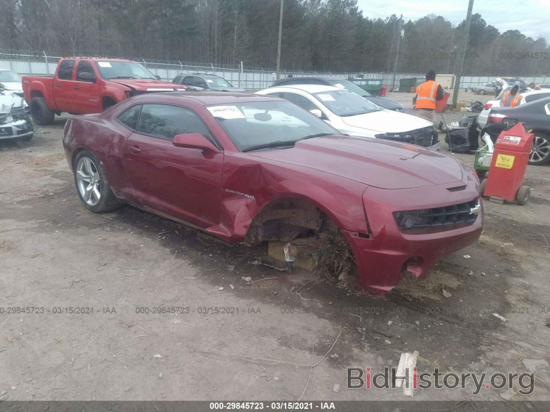 Photo 2G1FJ1EJ2B9169520 - CHEVROLET CAMARO 2011