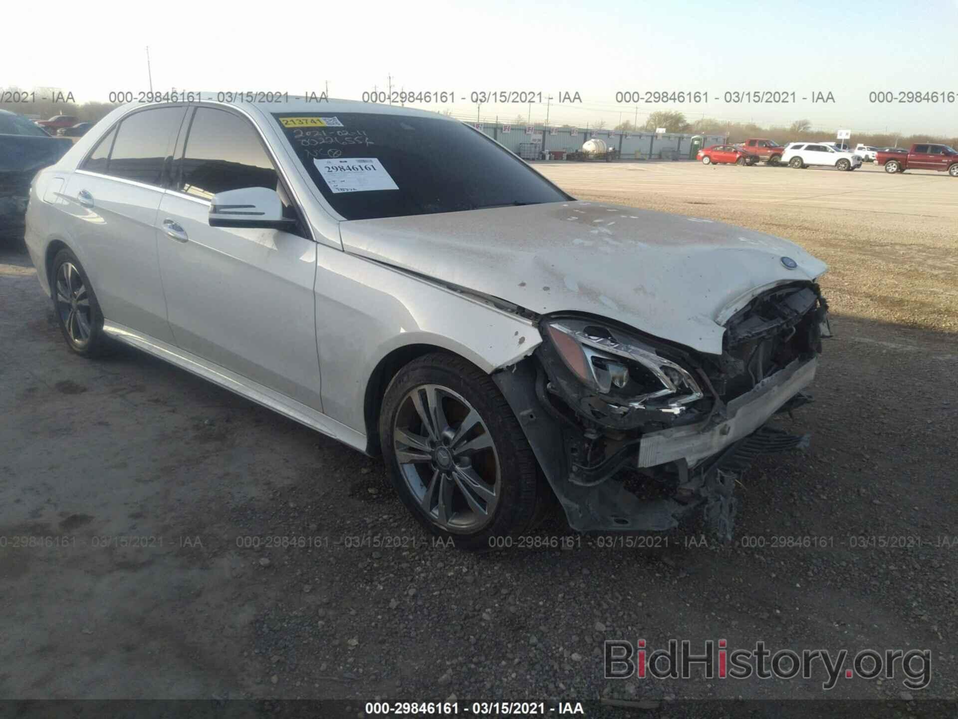 Photo WDDHF5KB3GB182164 - MERCEDES-BENZ E-CLASS 2016