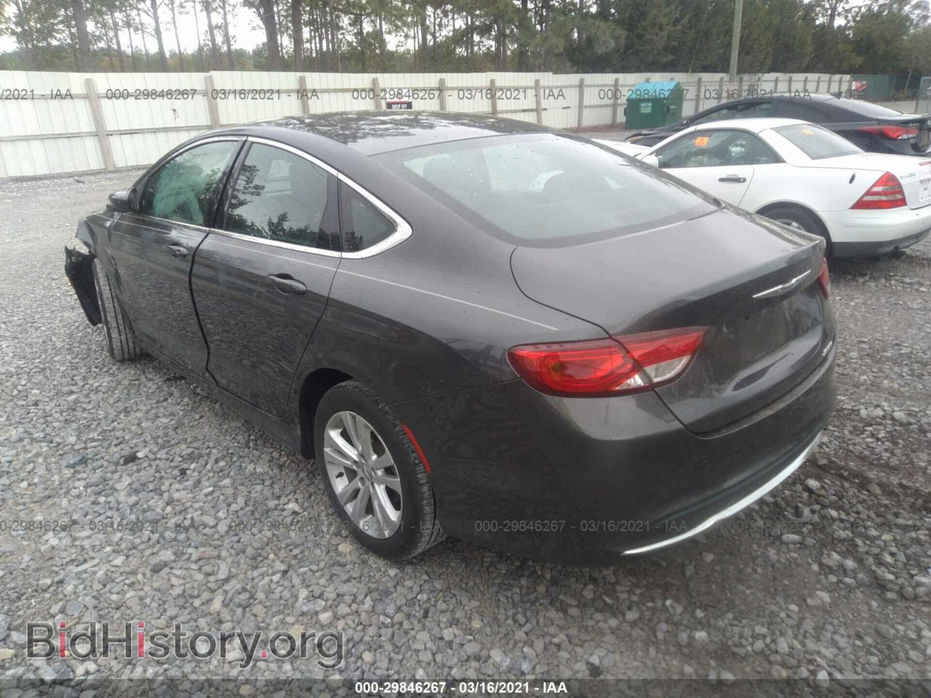 2016 CHRYSLER 200 - VIN: 1C3CCCAB1GN166941 - Фото 3
