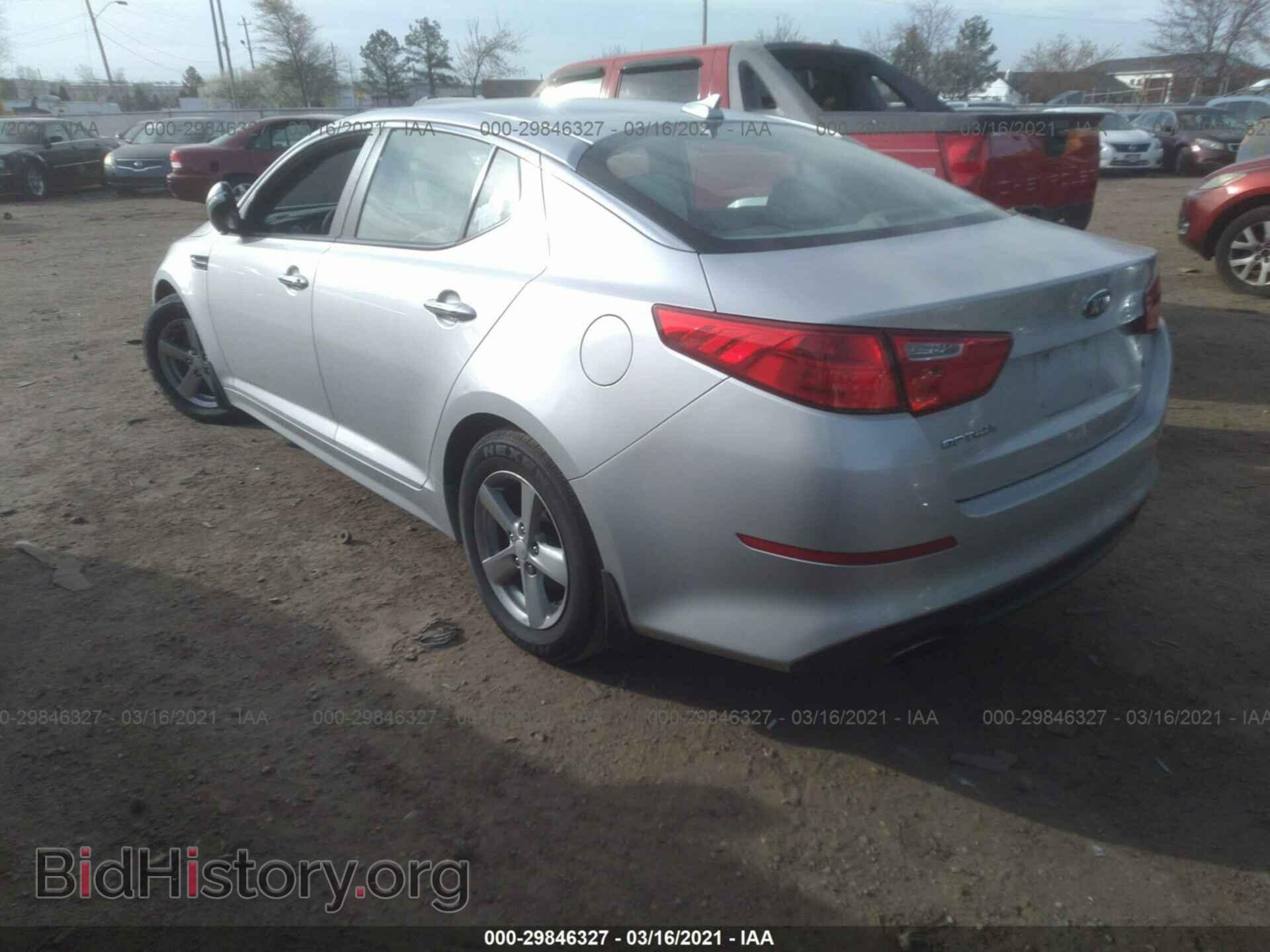 2014 KIA OPTIMA - VIN: 5XXGM4A71EG342228 - Фото 3