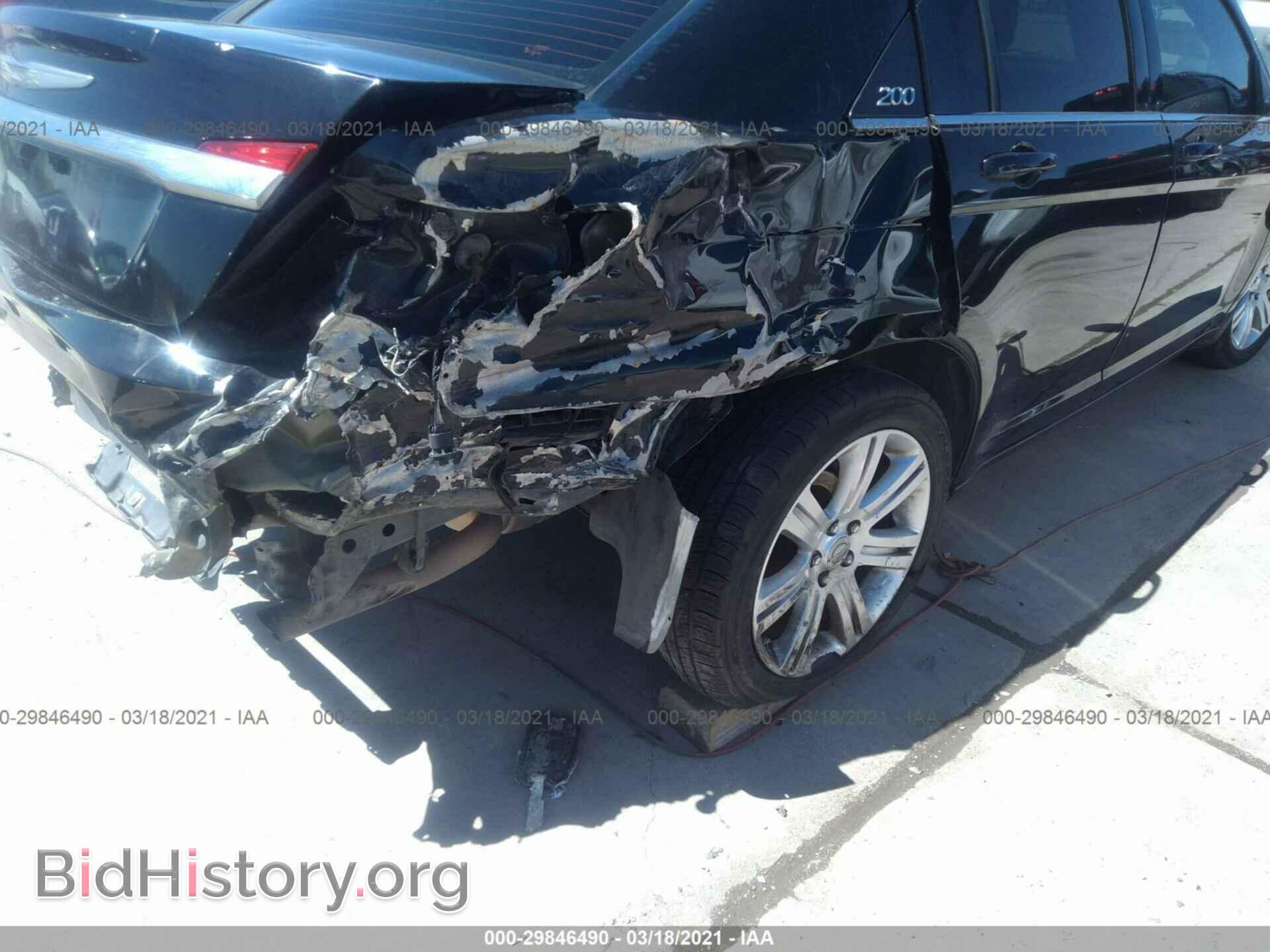 2013 CHRYSLER 200 - VIN: 1C3CCBABXDN733007 - Фото 6