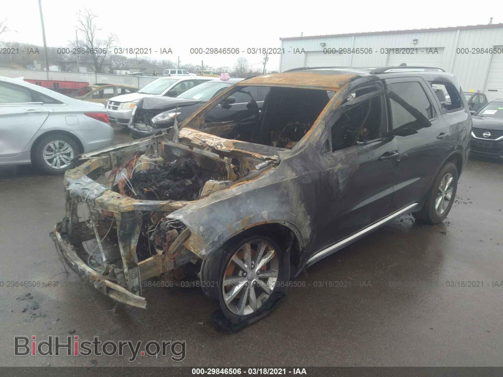 2014 DODGE DURANGO - VIN: 1C4RDJDGXEC592327 - Фото 2