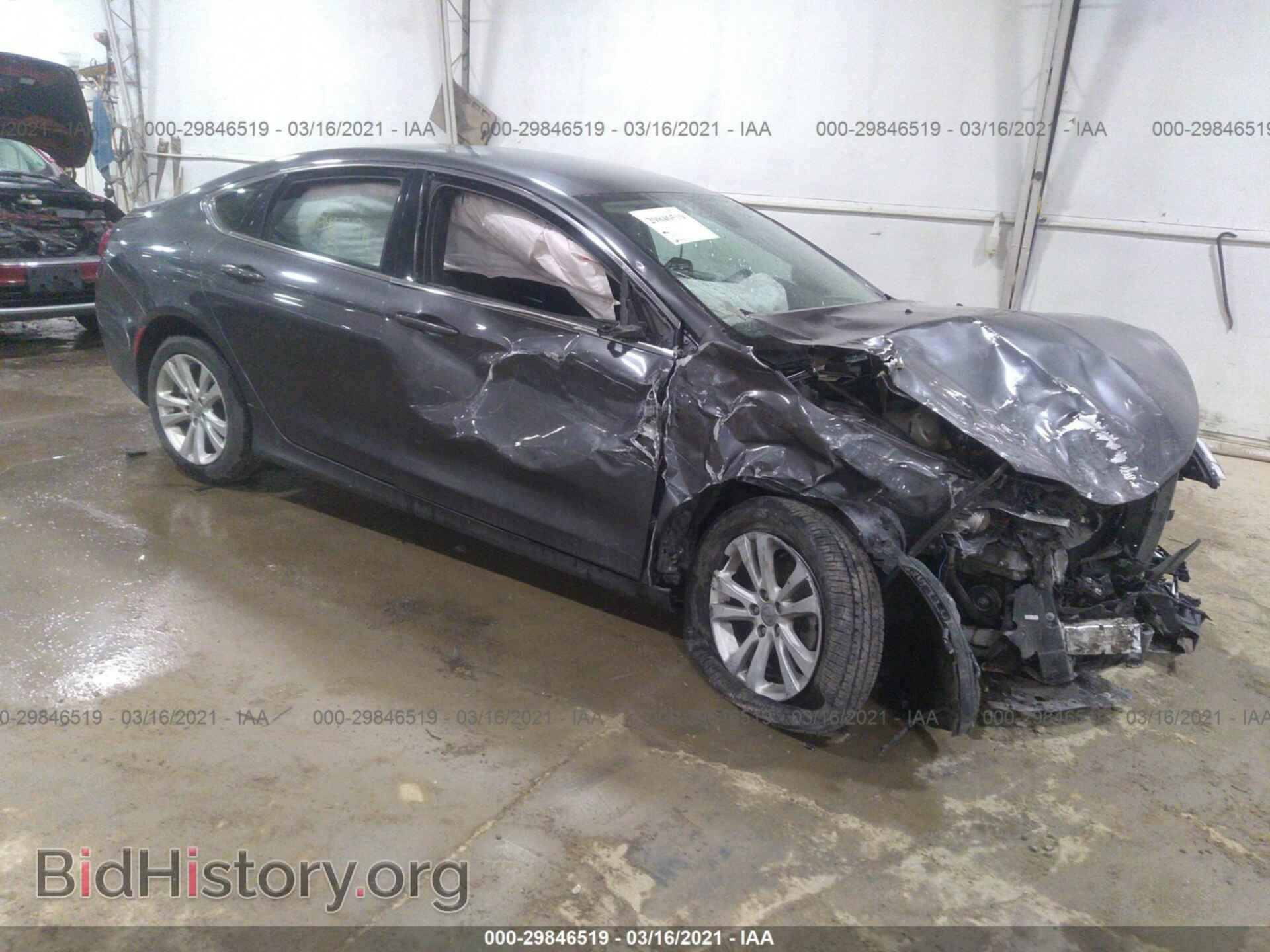 Фотография 1C3CCCAB7FN589859 - CHRYSLER 200 2015