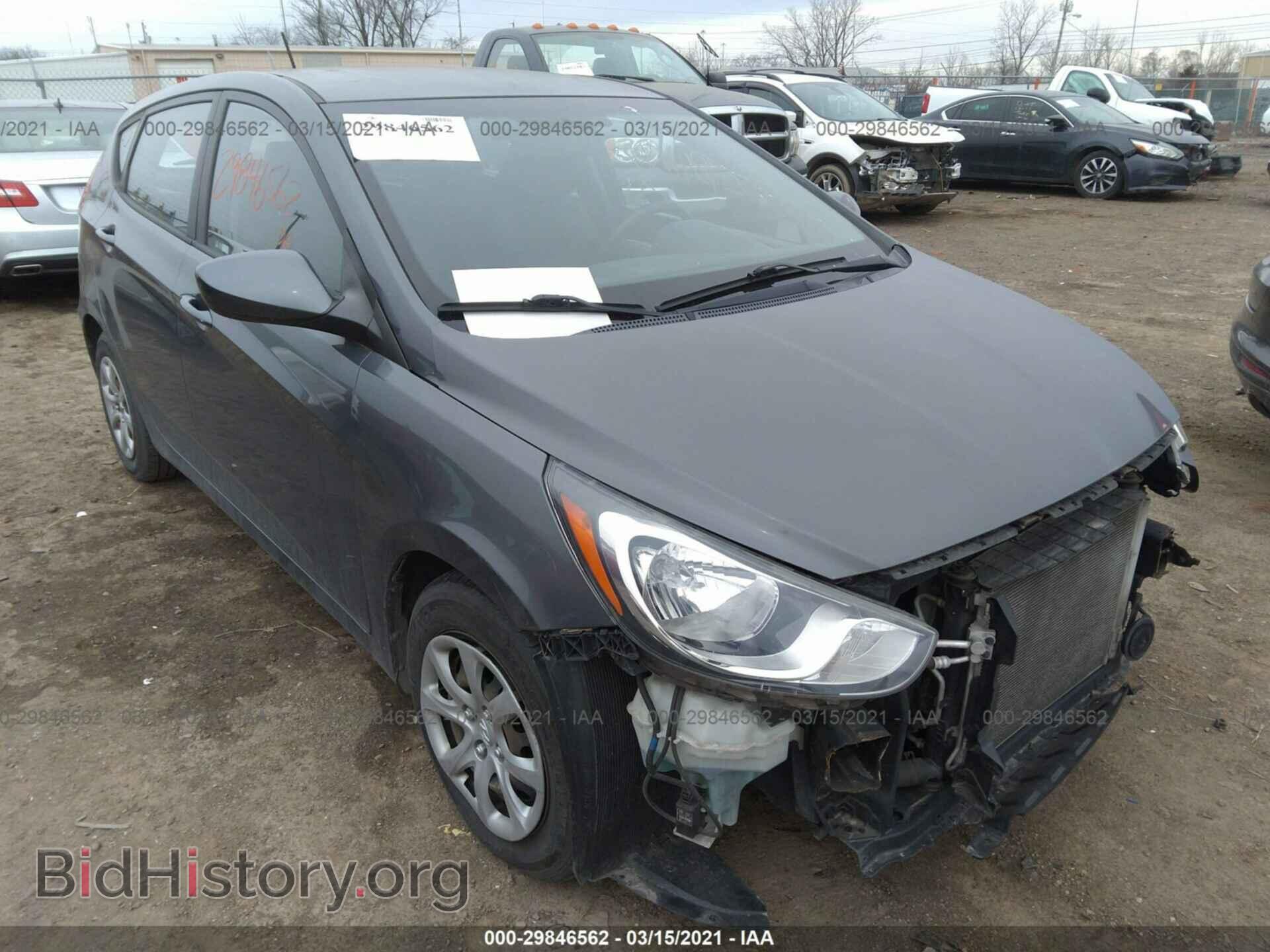 Фотография KMHCT5AE1CU039782 - HYUNDAI ACCENT 2012