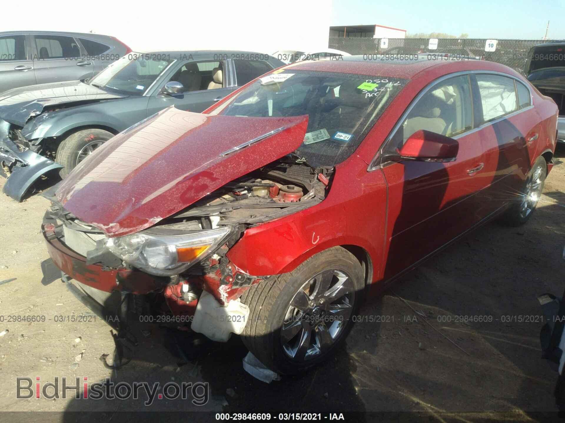 2012 BUICK LACROSSE - VIN: 1G4GF5E36CF323477 - Фото 2
