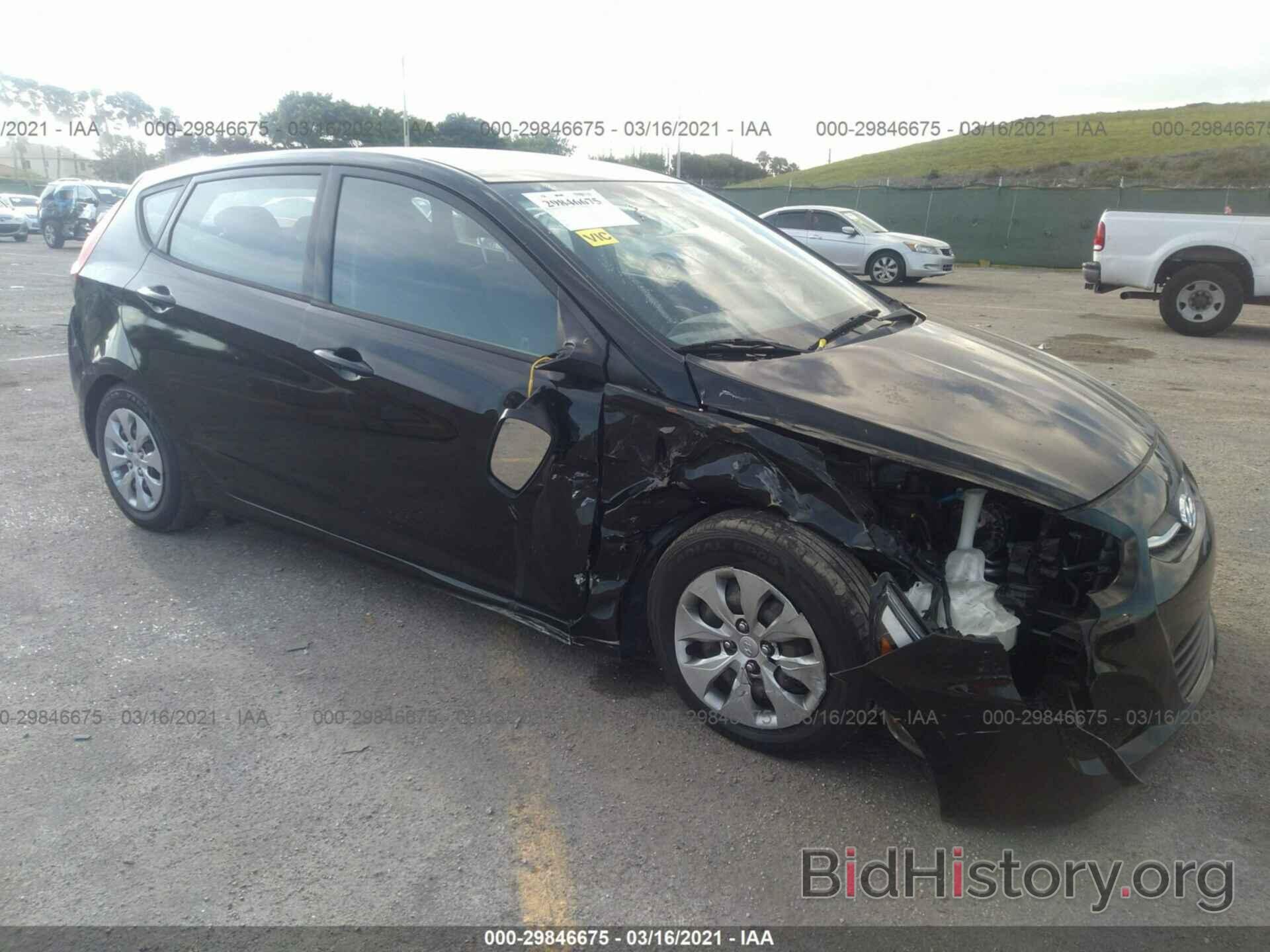 Photo KMHCT5AE1HU301372 - HYUNDAI ACCENT 2017