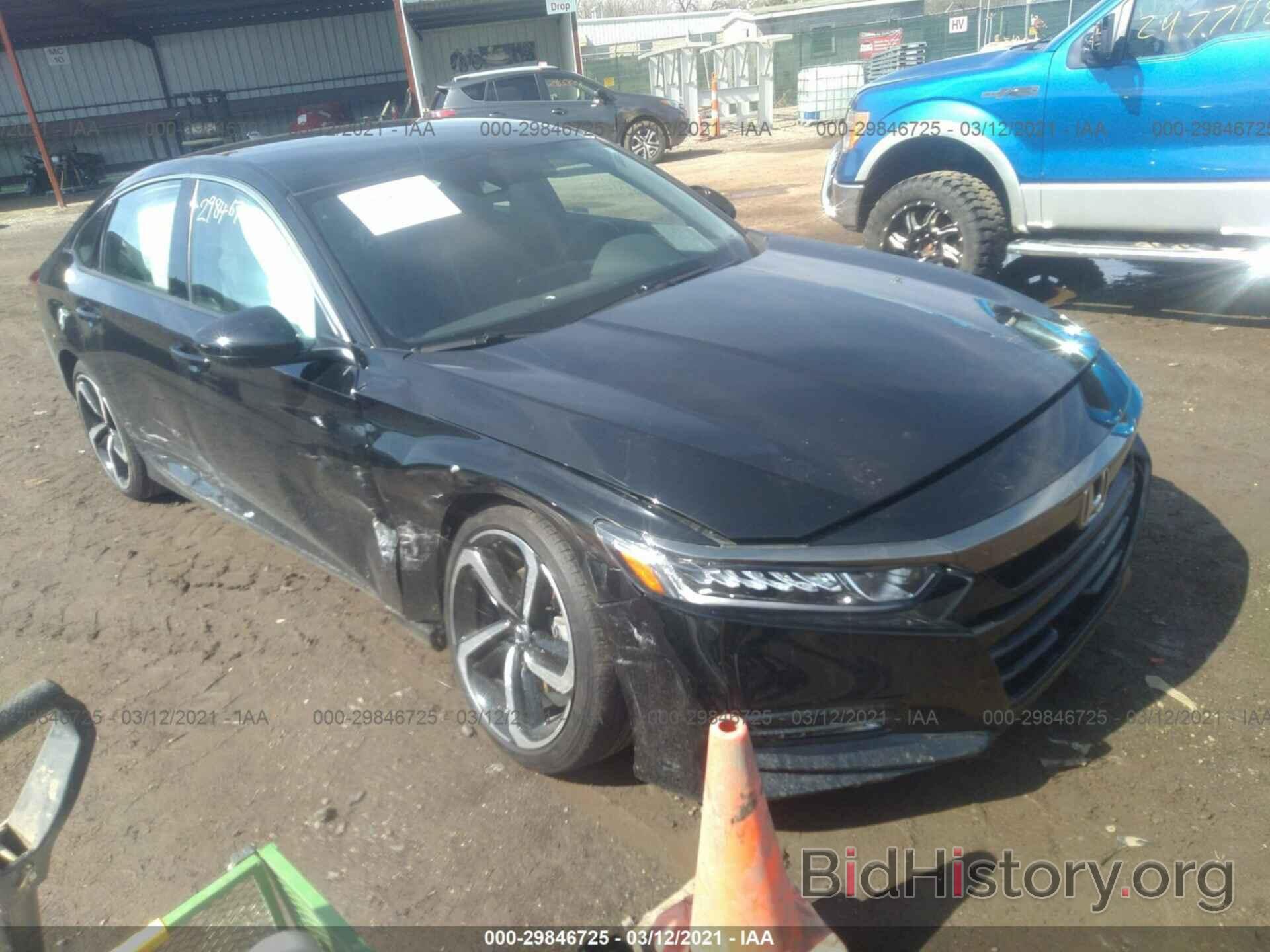 Photo 1HGCV1F33KA171748 - HONDA ACCORD SEDAN 2019