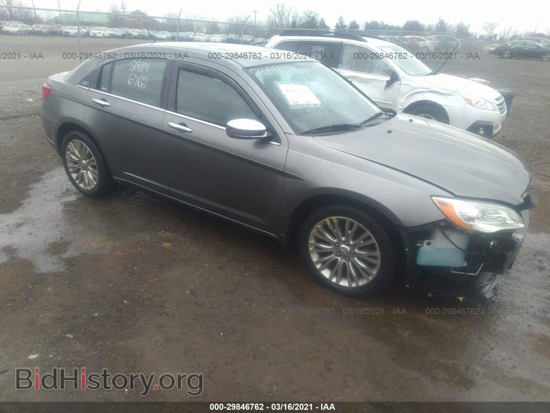 Фотография 1C3CCBCG6DN631731 - CHRYSLER 200 2013