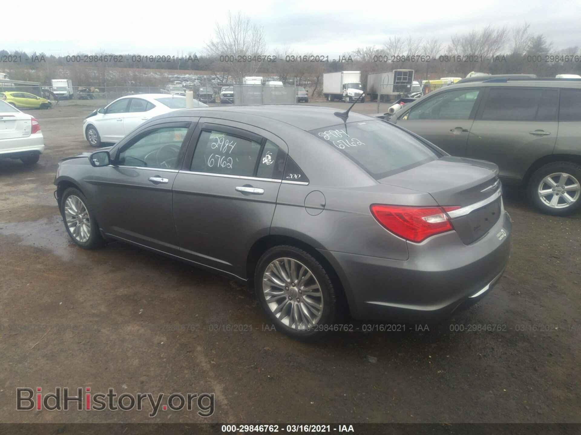 2013 CHRYSLER 200 - VIN: 1C3CCBCG6DN631731 - Фото 3