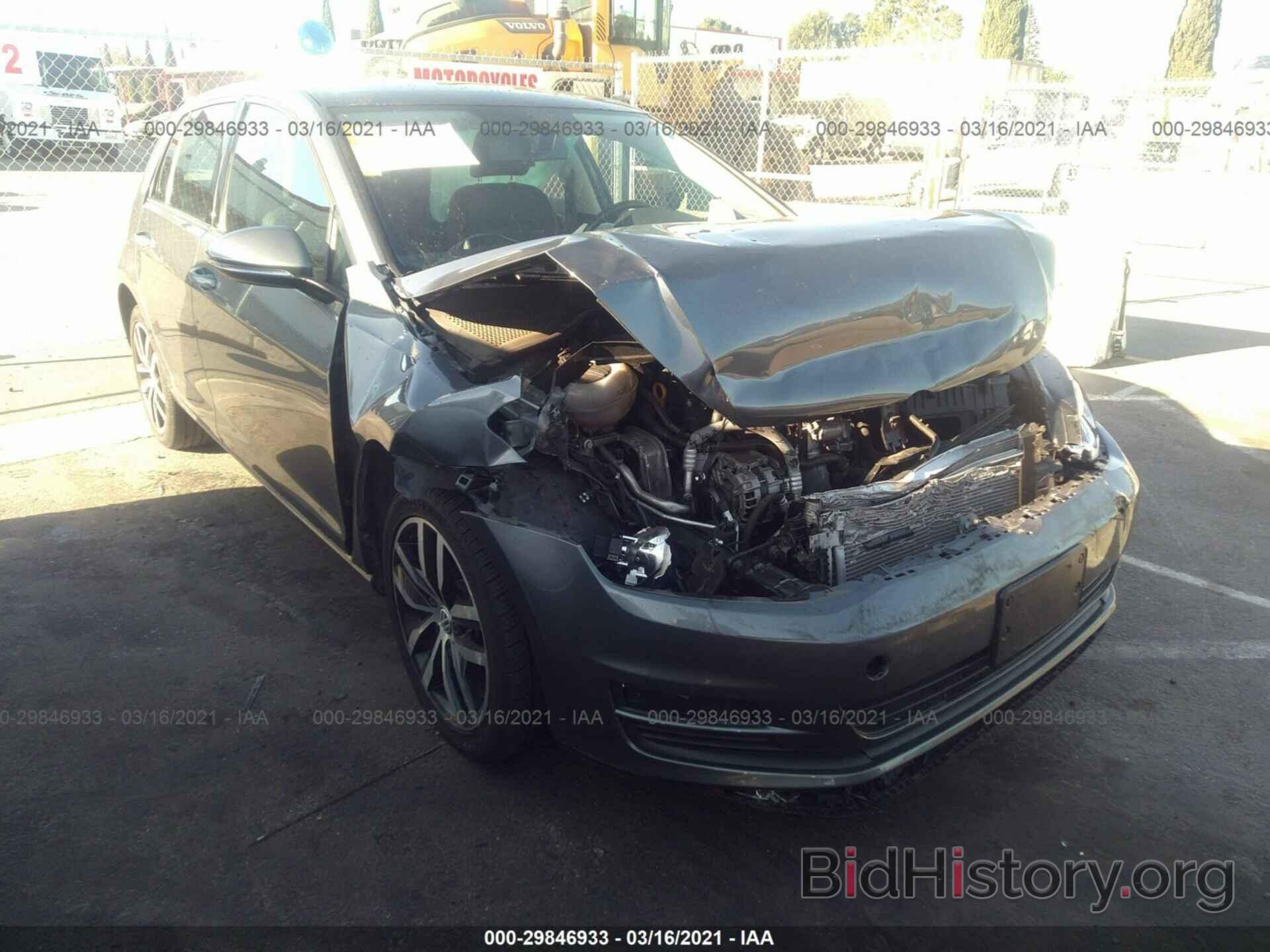 Photo 3VW217AU5HM057560 - VOLKSWAGEN GOLF 2017