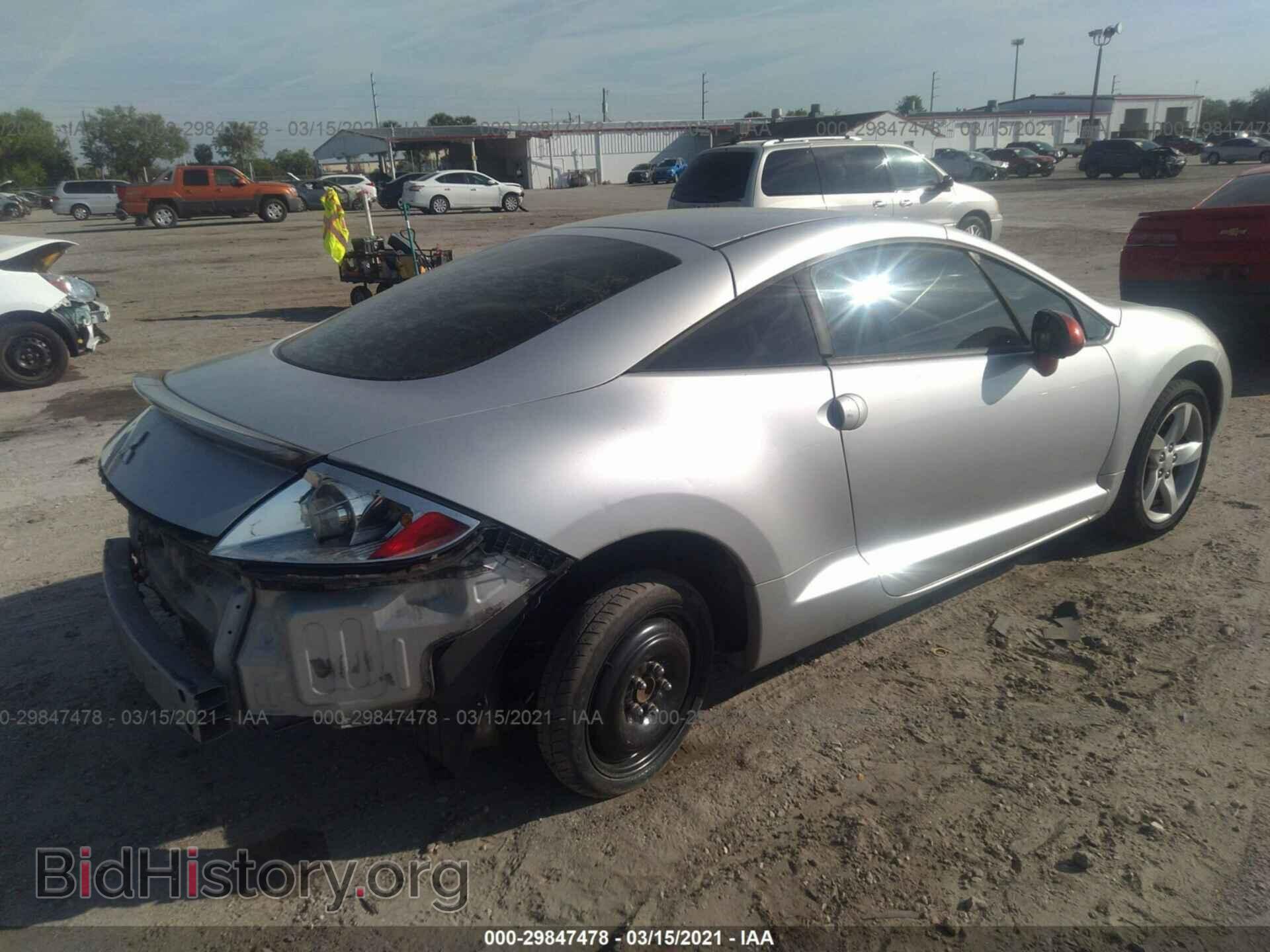 2007 MITSUBISHI ECLIPSE - VIN: 4A3AK24F57E062156 - Photo 4