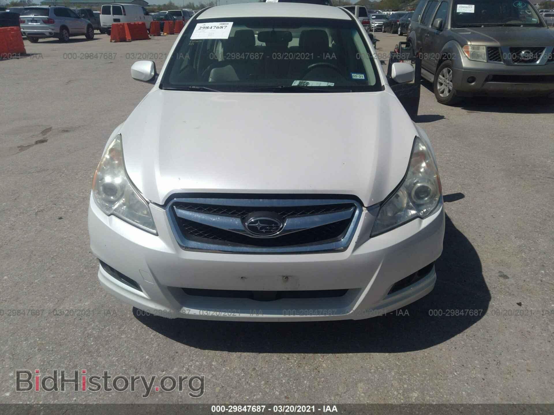 2010 SUBARU LEGACY - VIN: 4S3BMCB6XA3222920 - Фото 6