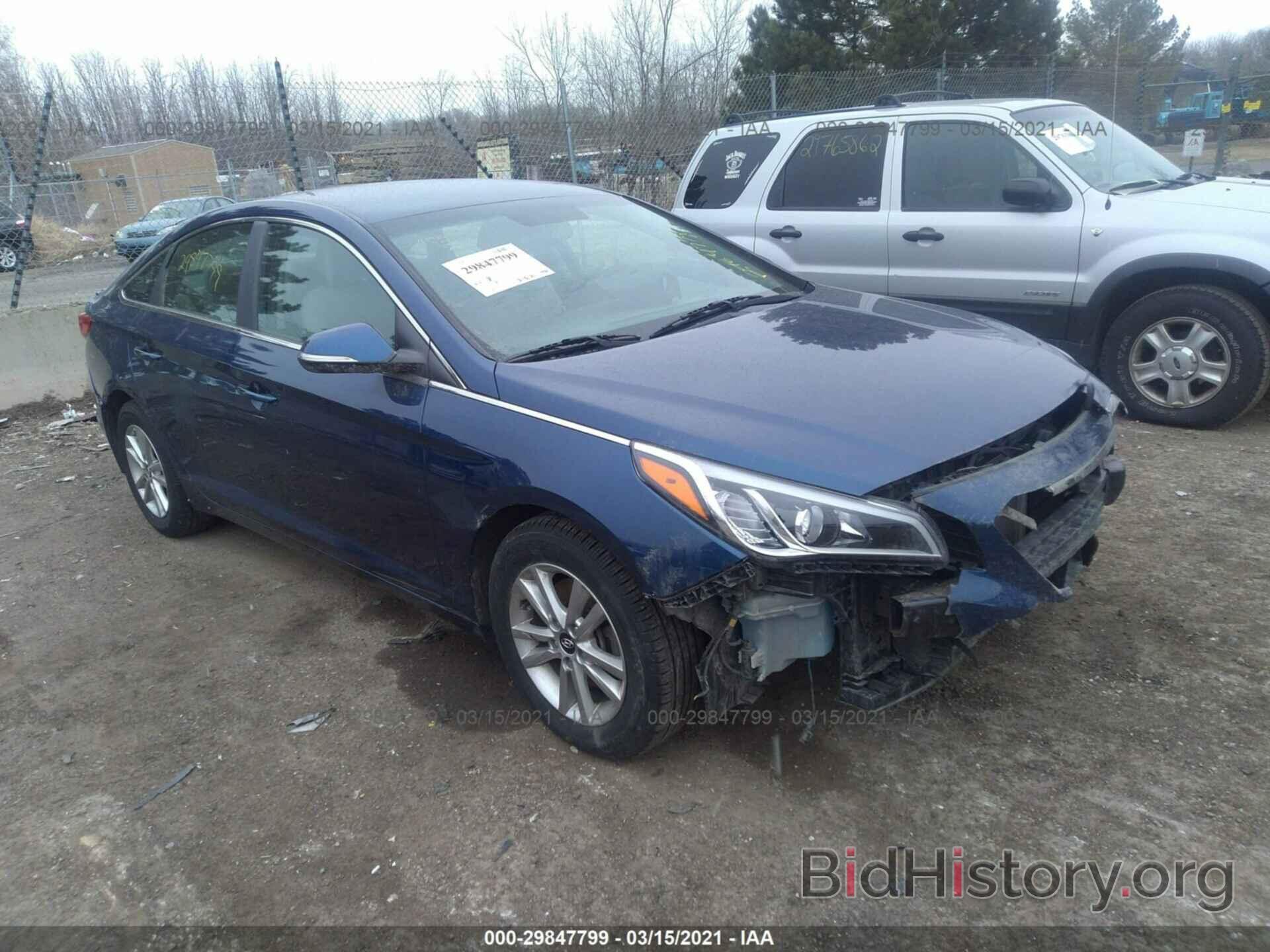 Photo 5NPE24AA4FH138909 - HYUNDAI SONATA 2015