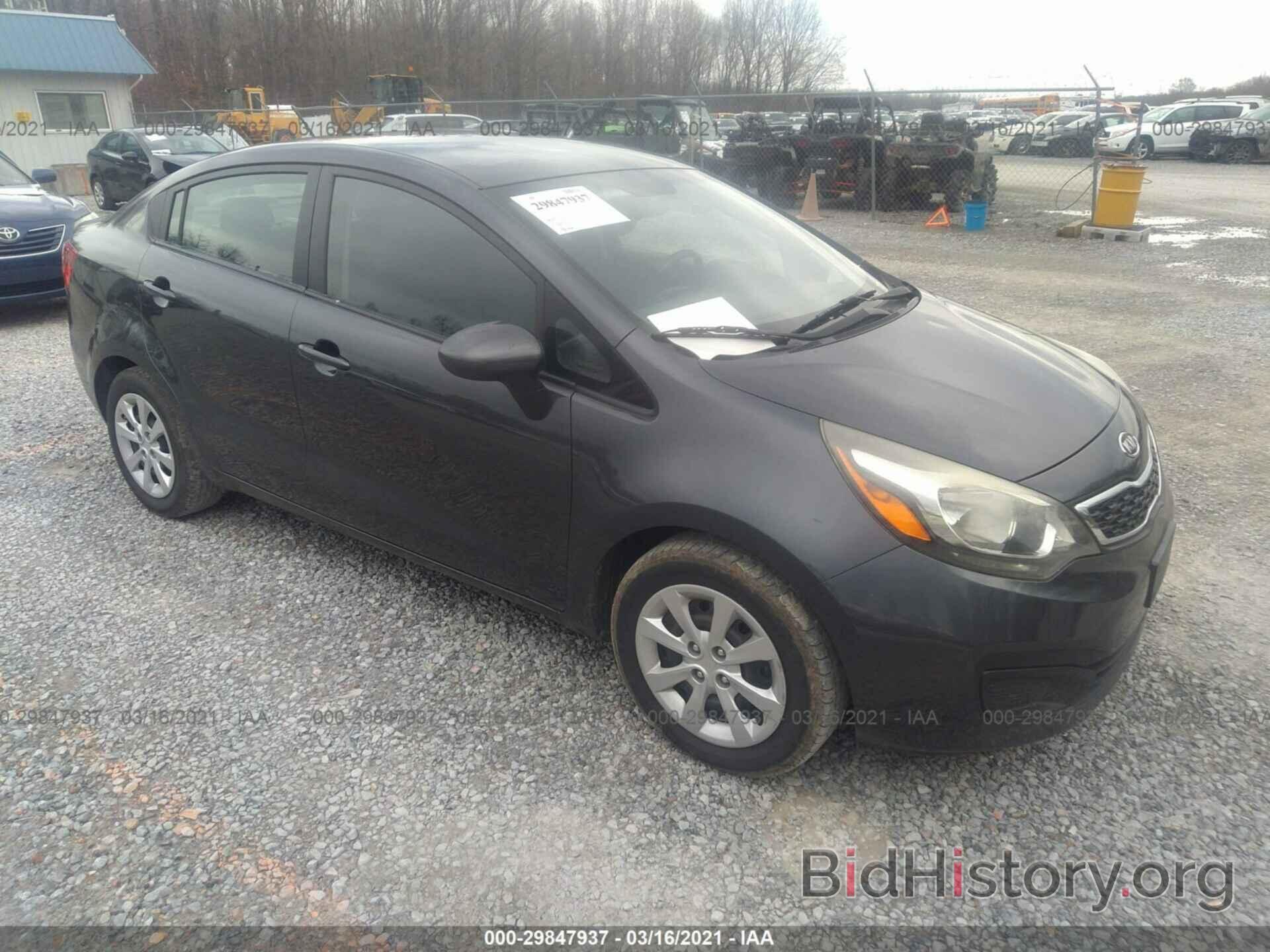 Photo KNADN4A38C6055880 - KIA RIO 2012