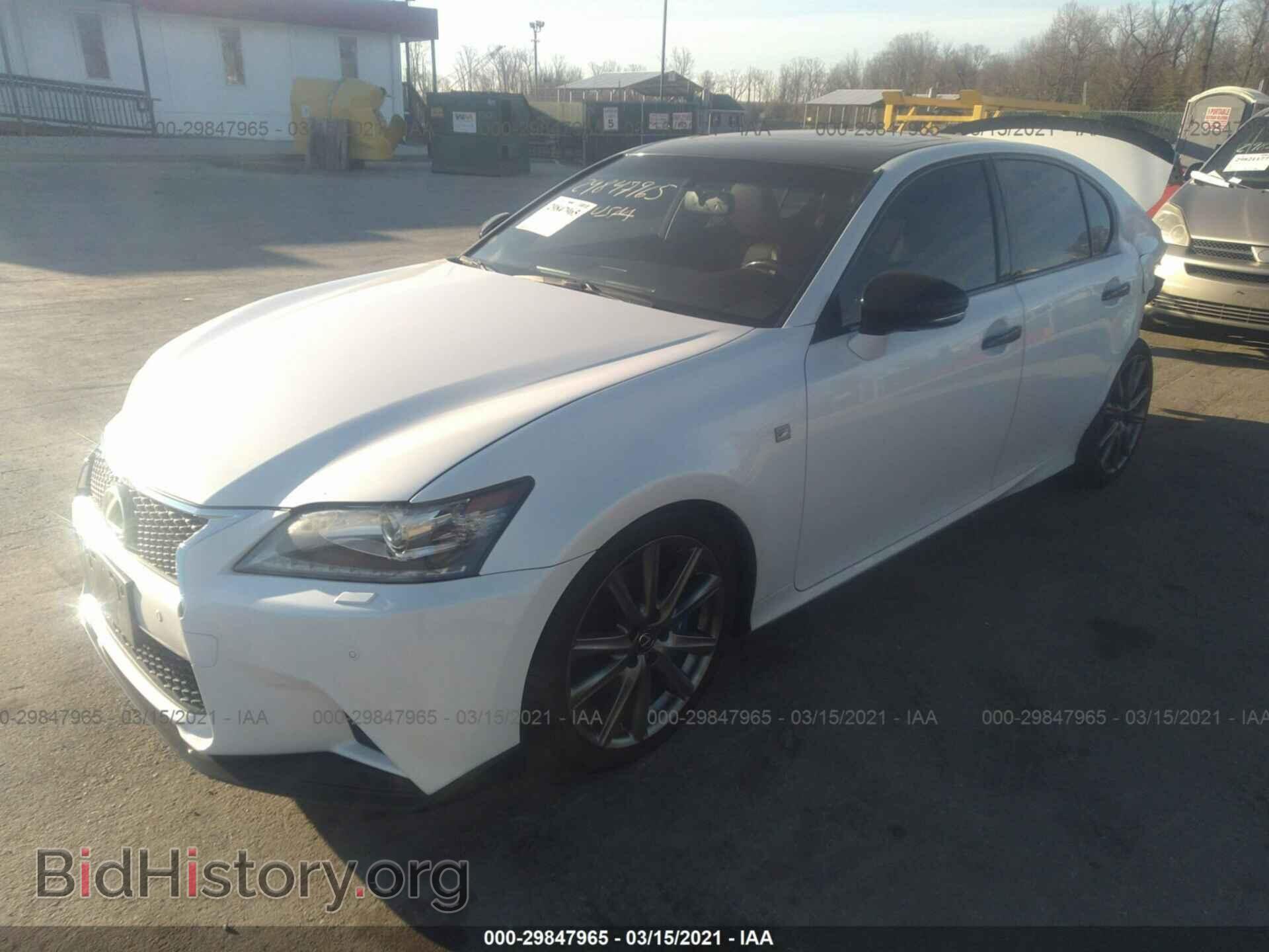 2013 LEXUS GS 350 - VIN: JTHCE1BL8D5016417 - Фото 2