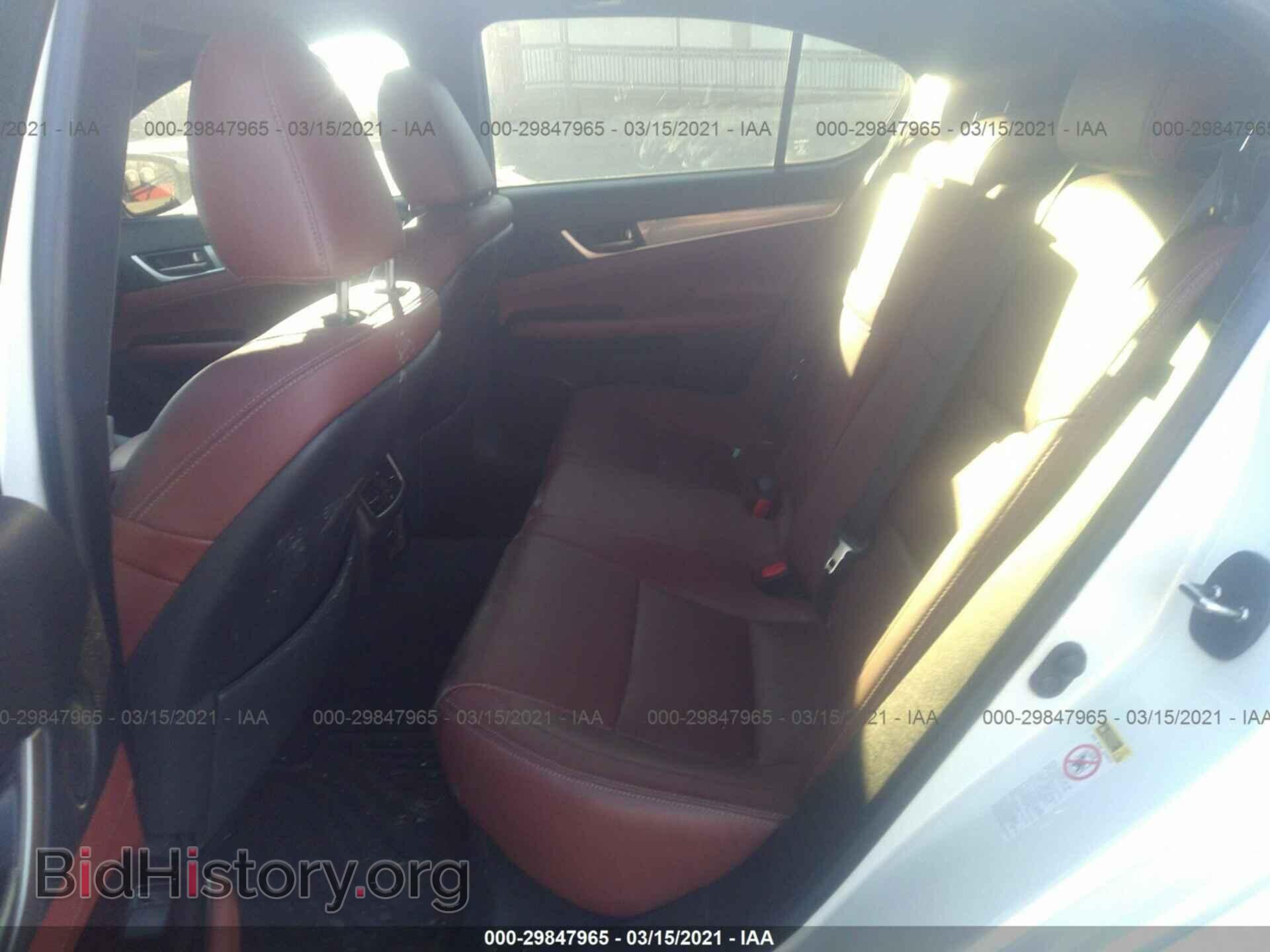 2013 LEXUS GS 350 - VIN: JTHCE1BL8D5016417 - Фото 8