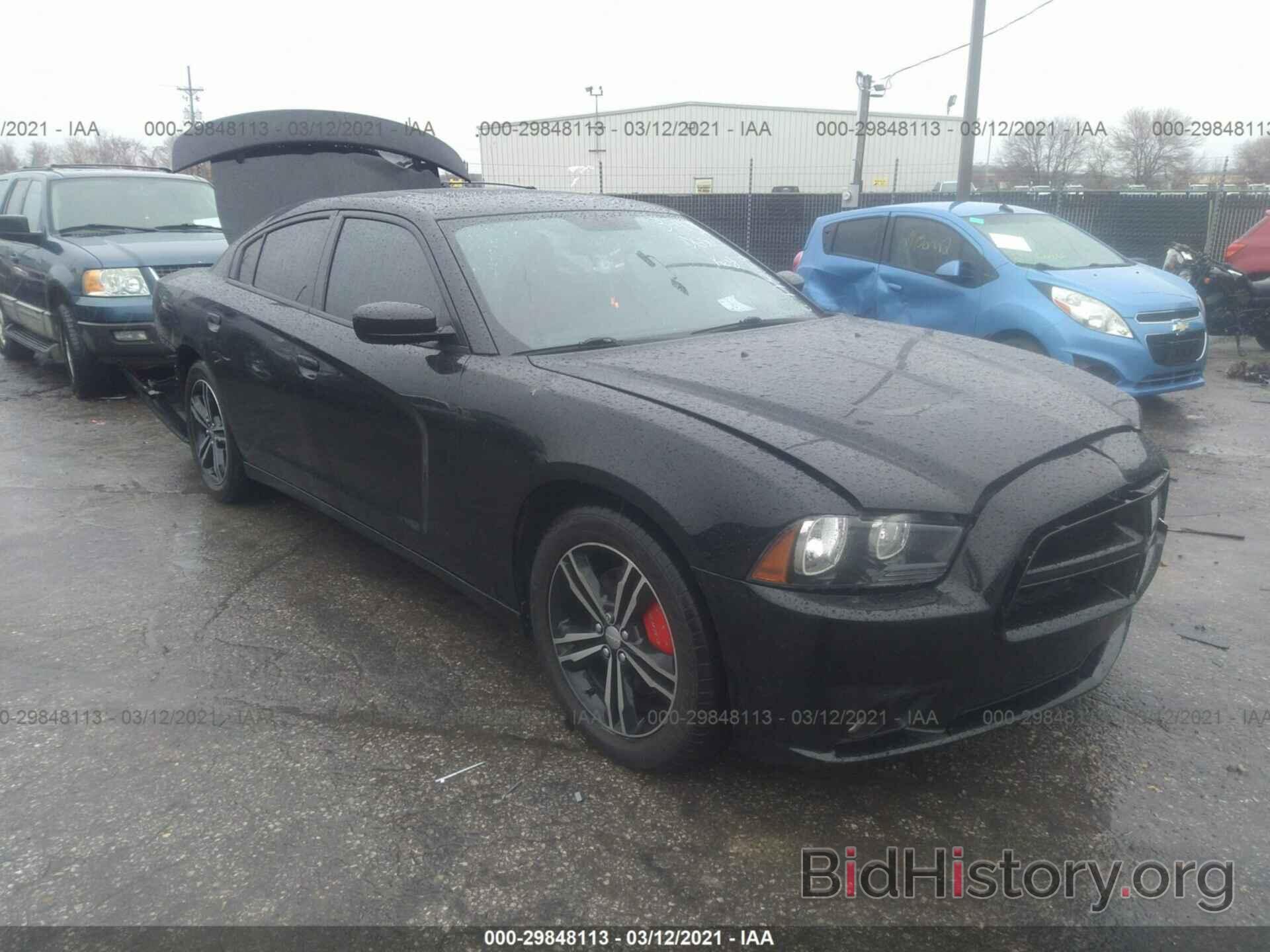 Photo 2C3CDXJG1DH611859 - DODGE CHARGER 2013
