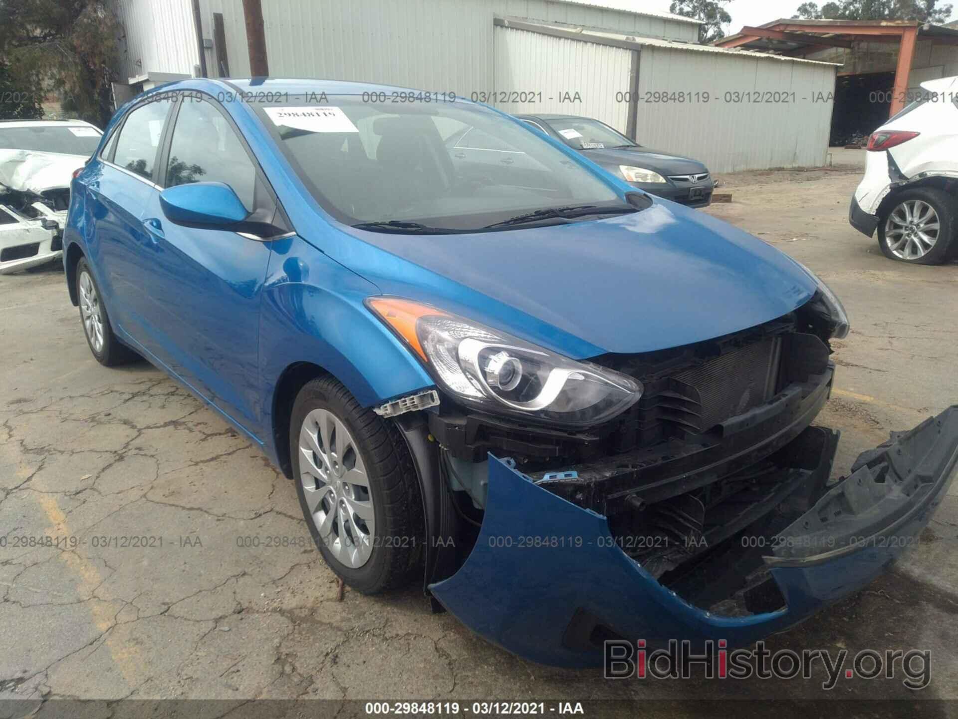 Photo KMHD35LHXHU379287 - HYUNDAI ELANTRA GT 2017