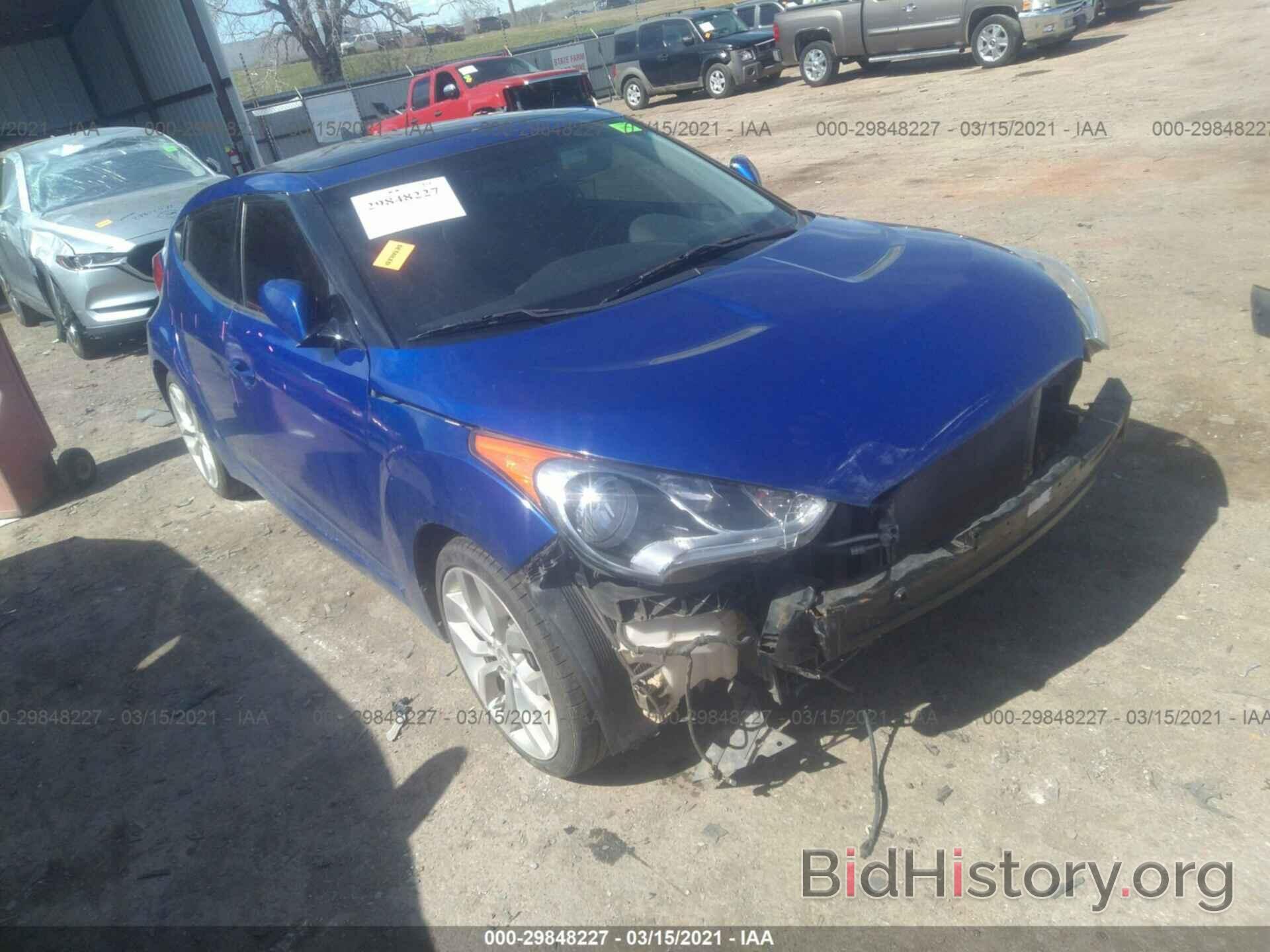 Photo KMHTC6AD0DU124773 - HYUNDAI VELOSTER 2013