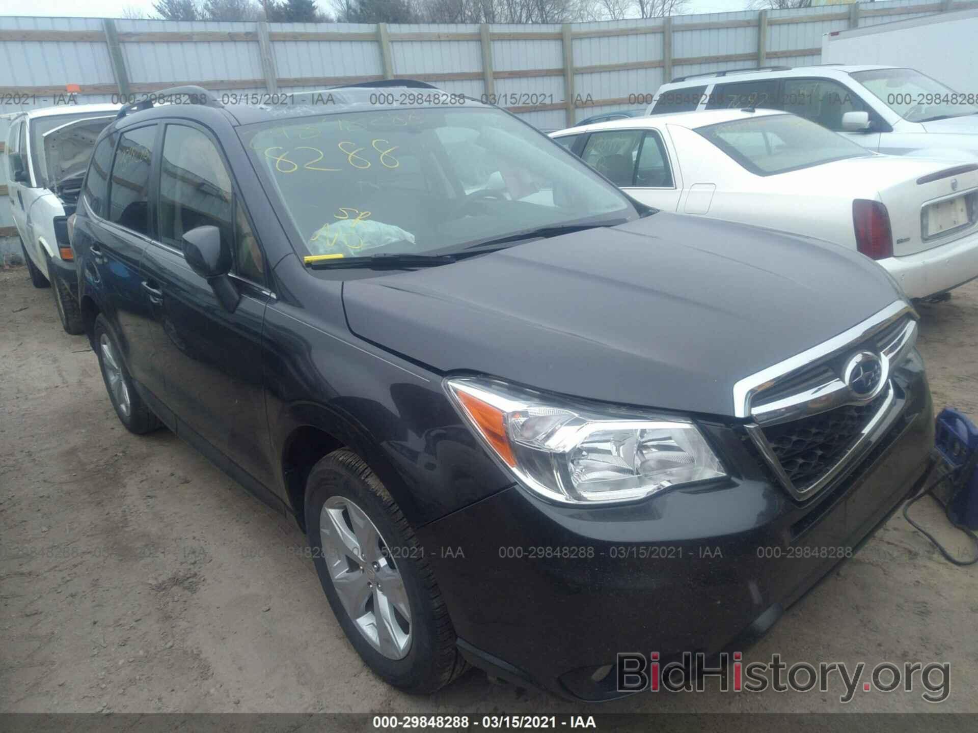 Photo JF2SJAHCXFH479954 - SUBARU FORESTER 2015