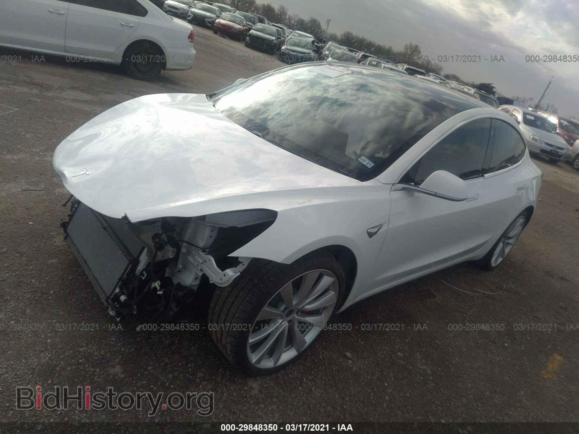 2019 TESLA MODEL 3 - VIN: 5YJ3E1EB7KF487510 - Photo 2