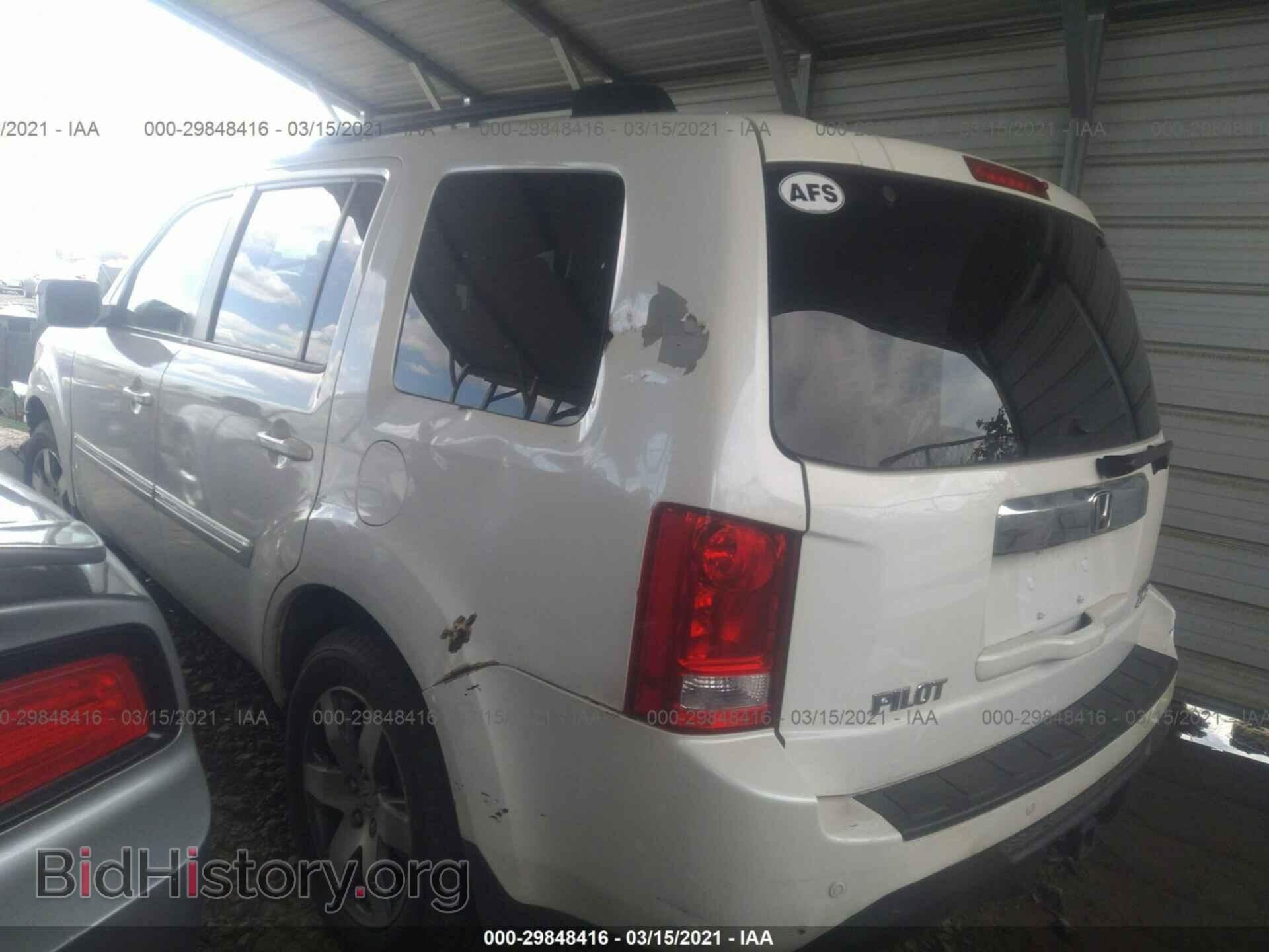 2013 HONDA PILOT - VIN: 5FNYF4H99DB084032 - Фото 3