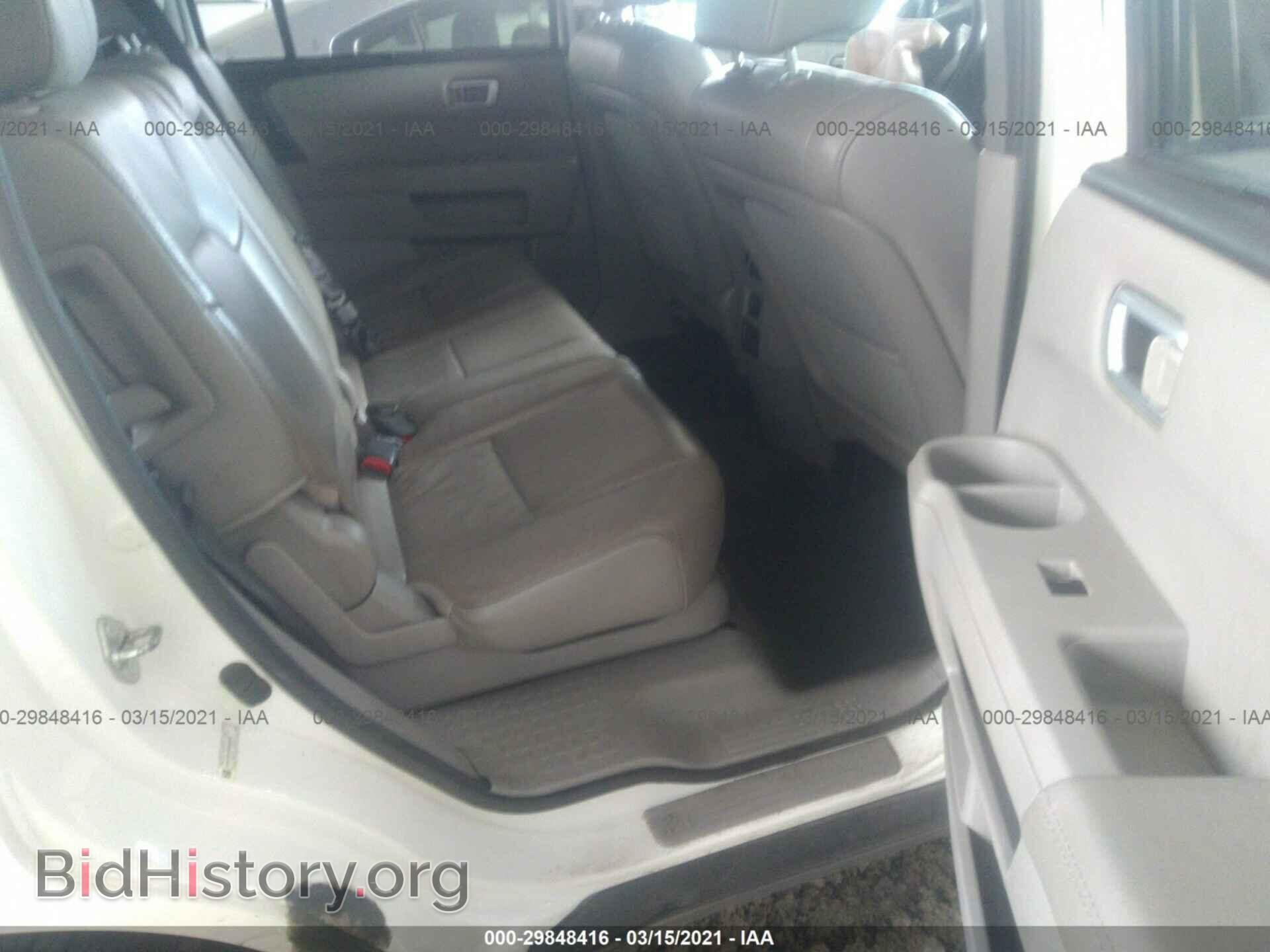 2013 HONDA PILOT - VIN: 5FNYF4H99DB084032 - Фото 8