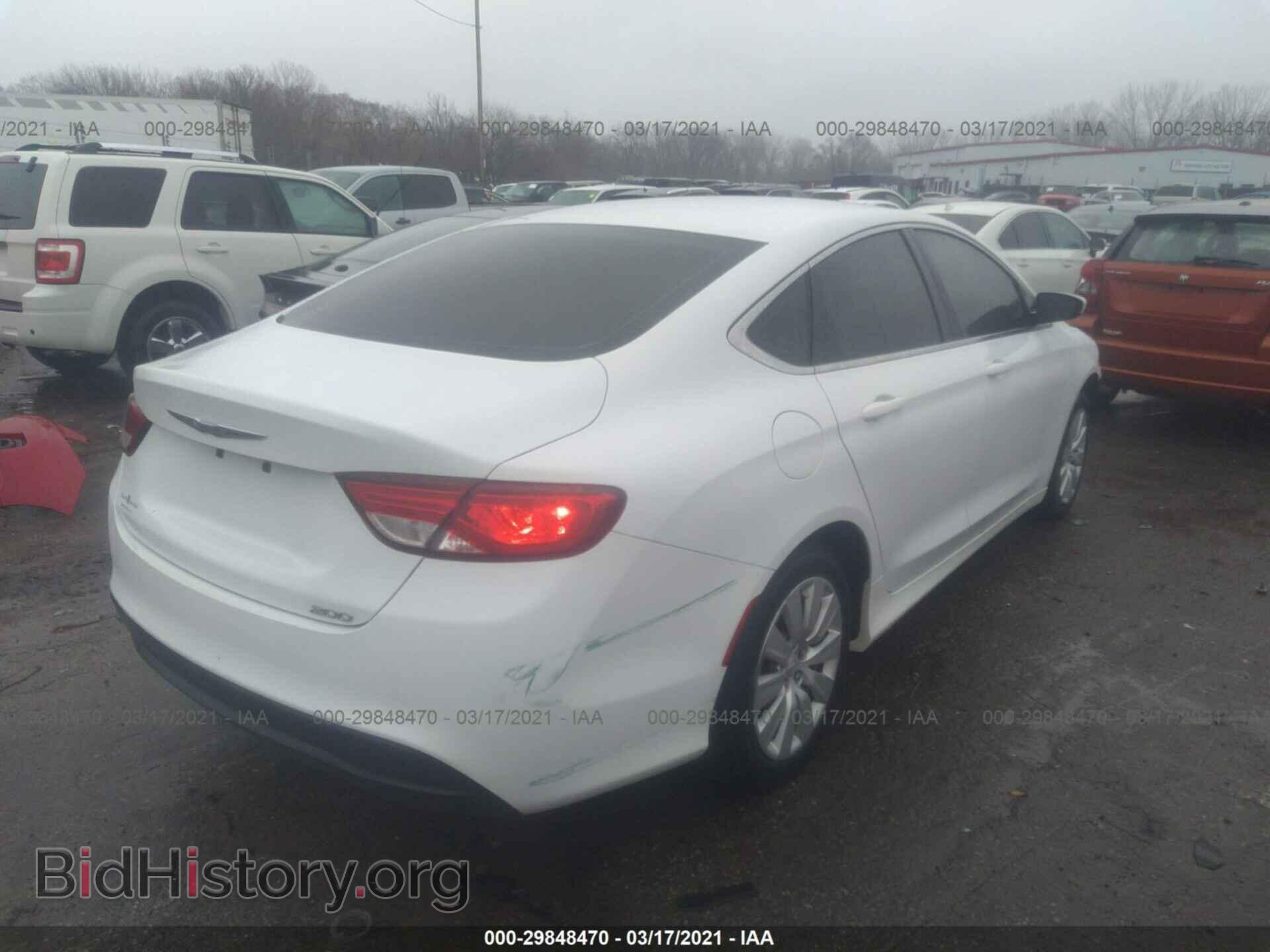 2016 CHRYSLER 200 - VIN: 1C3CCCFB0GN134281 - Фото 4