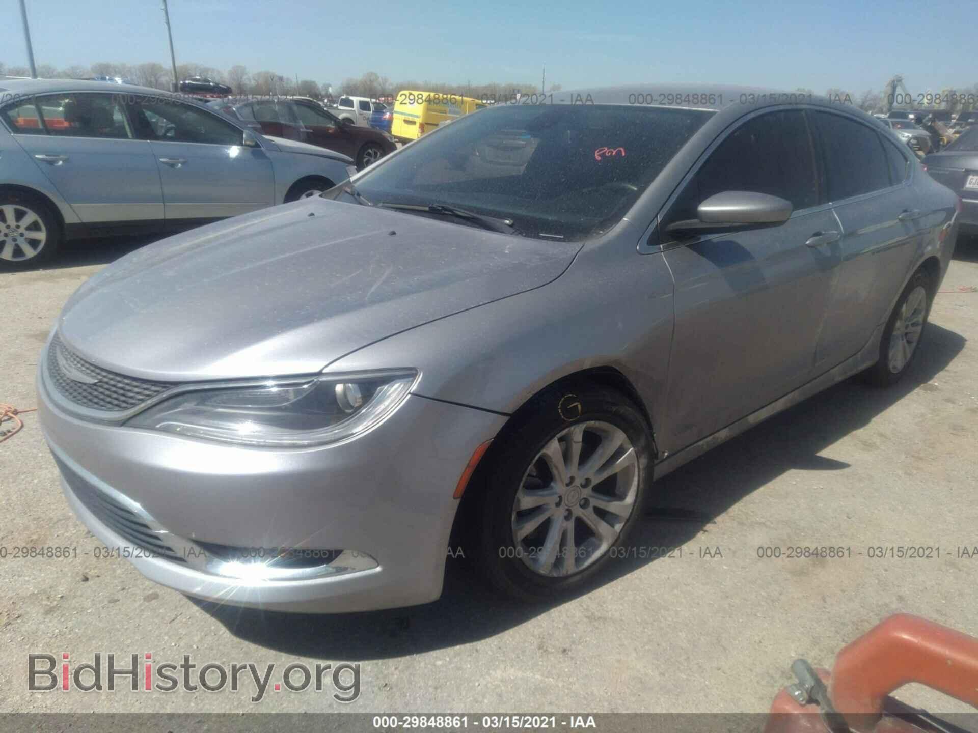 2015 CHRYSLER 200 - VIN: 1C3CCCAB9FN650807 - Фото 2