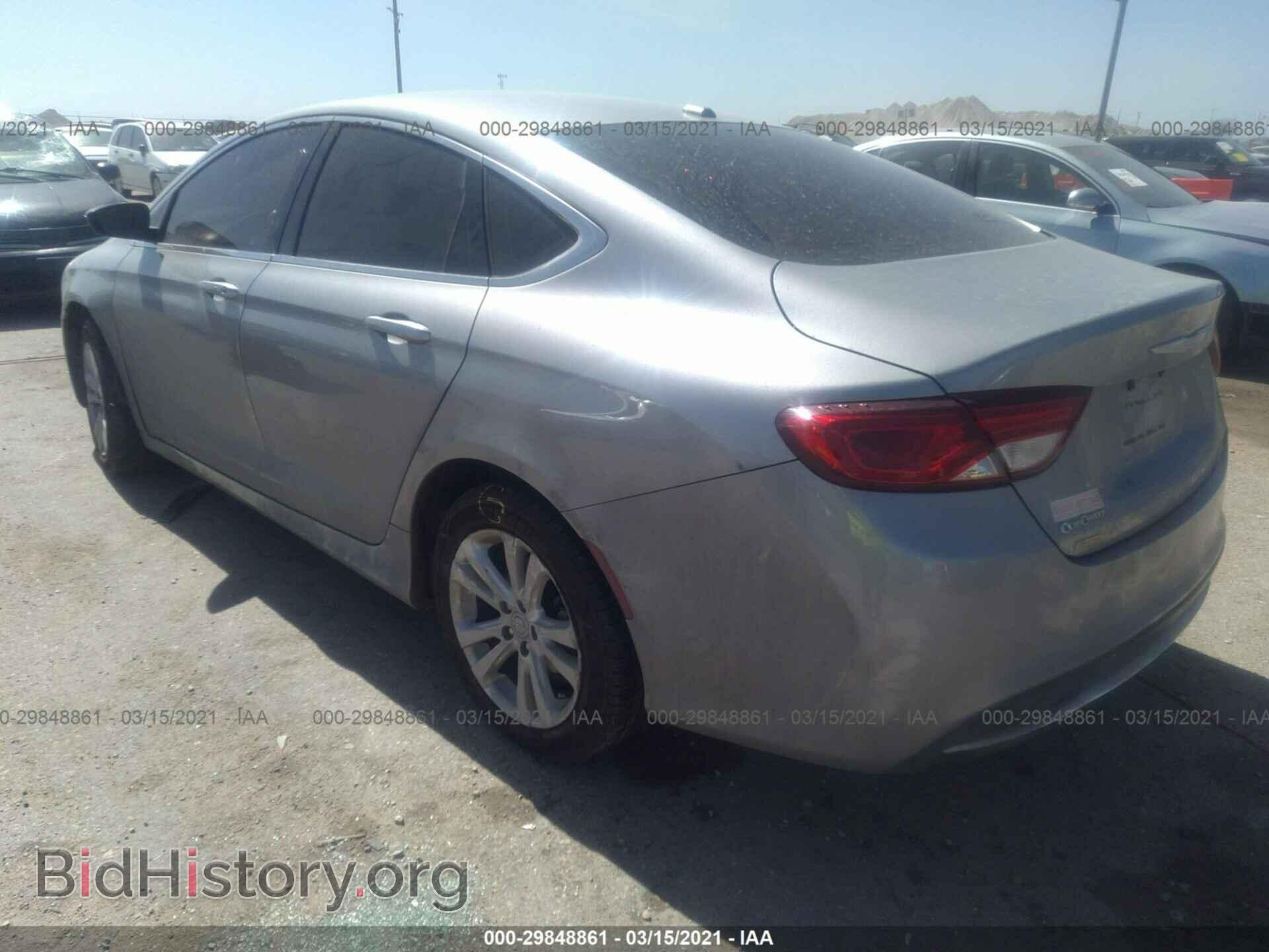 2015 CHRYSLER 200 - VIN: 1C3CCCAB9FN650807 - Фото 3