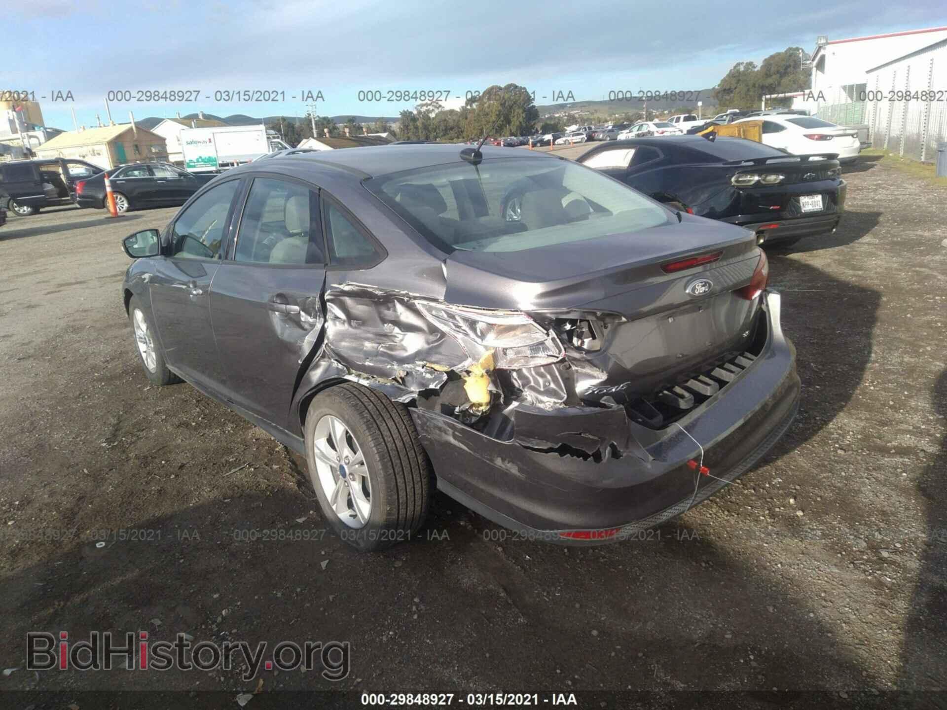 2014 FORD FOCUS - VIN: 1FADP3F2XEL374540 - Фото 3