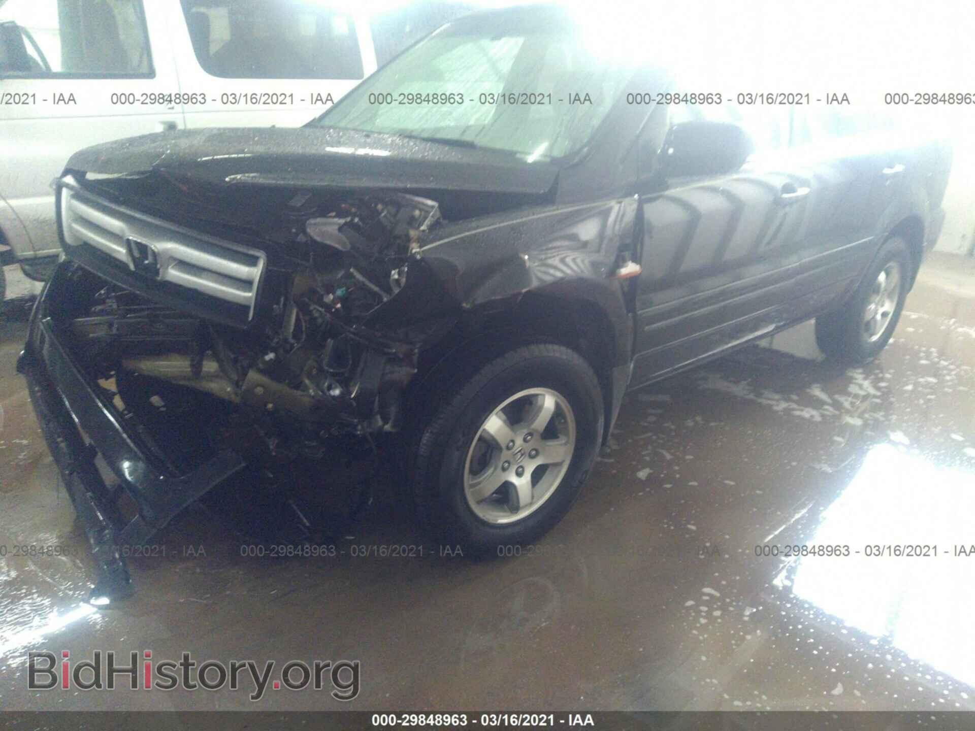 2006 HONDA PILOT - VIN: 5FNYF18596B001519 - Фото 2